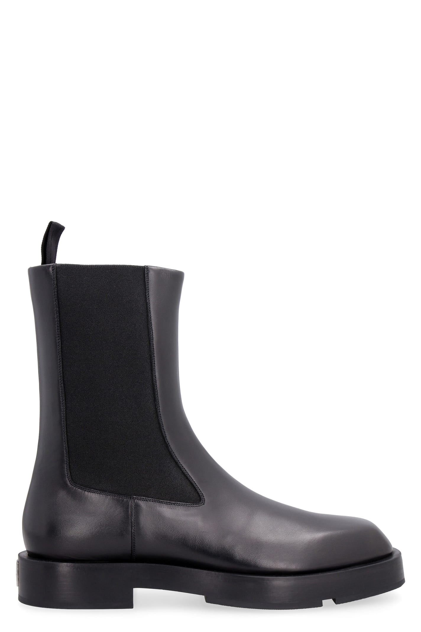 Givenchy Squared Chelsea Ankle Boots For Men In Black