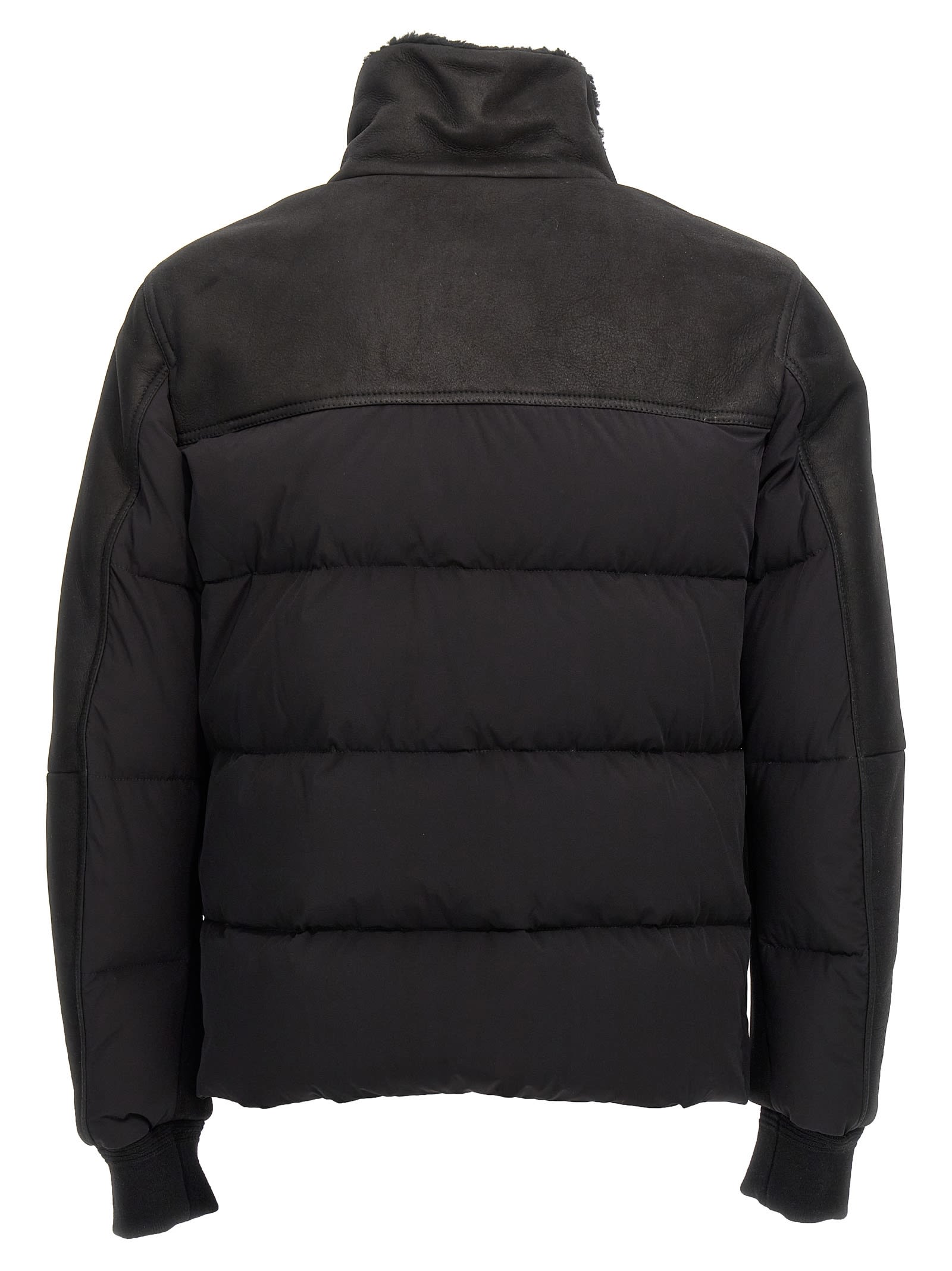 Shop Moorer Delfo-mkn Down Jacket In Black