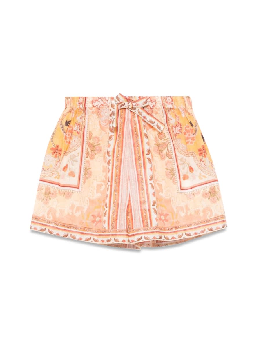 Zimmermann Wylie Shorts In Multicolour