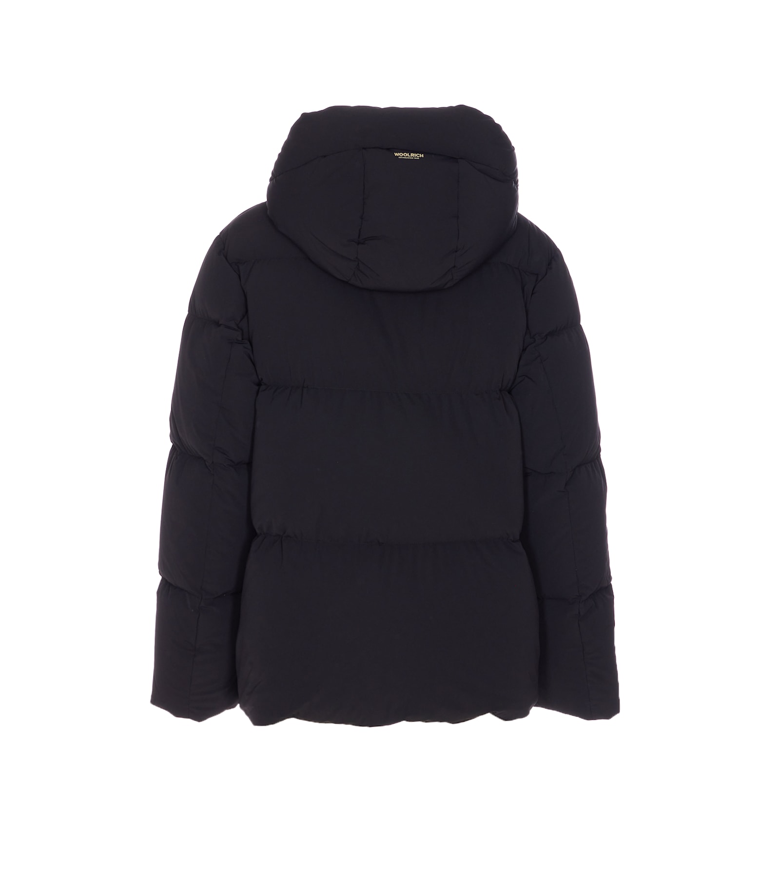 Woolrich Cloud Madison Down Jacket In Black