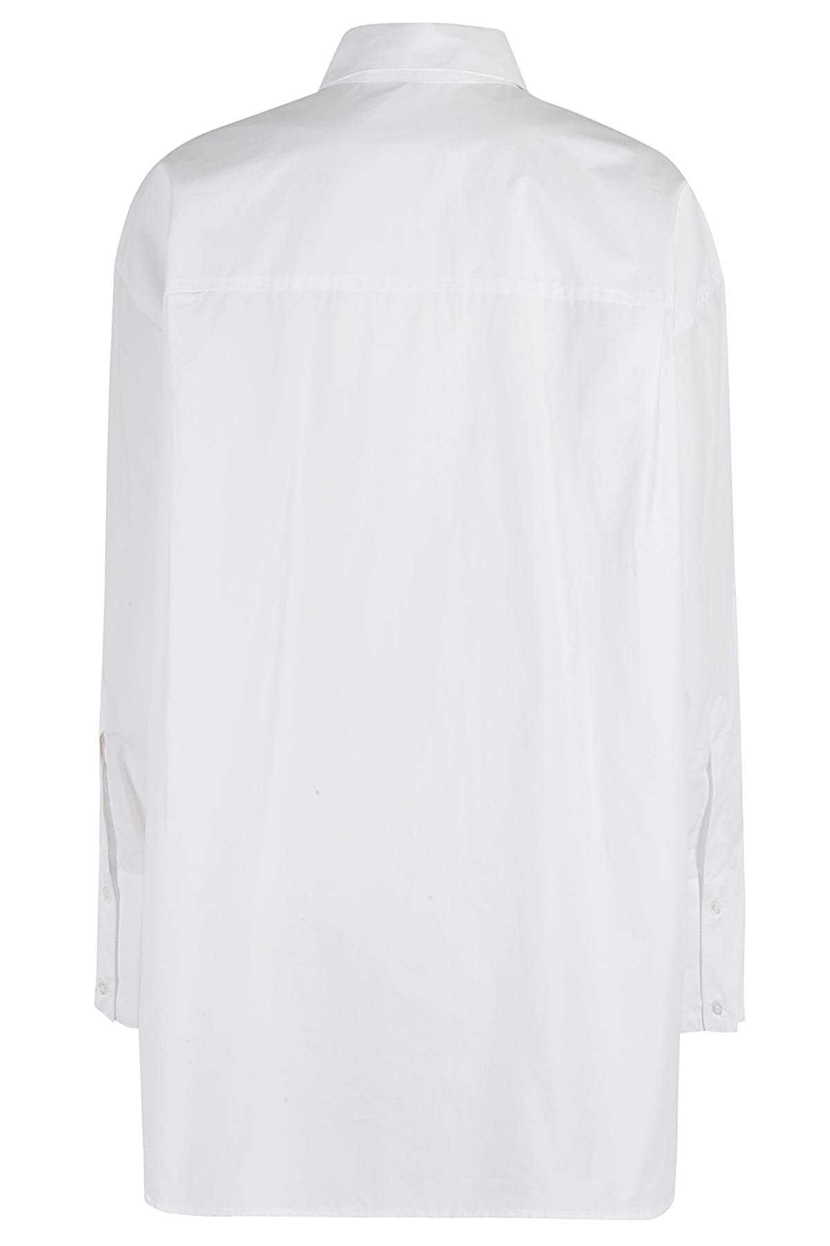 Shop Remain Birger Christensen Oversize Shirt In Bright White