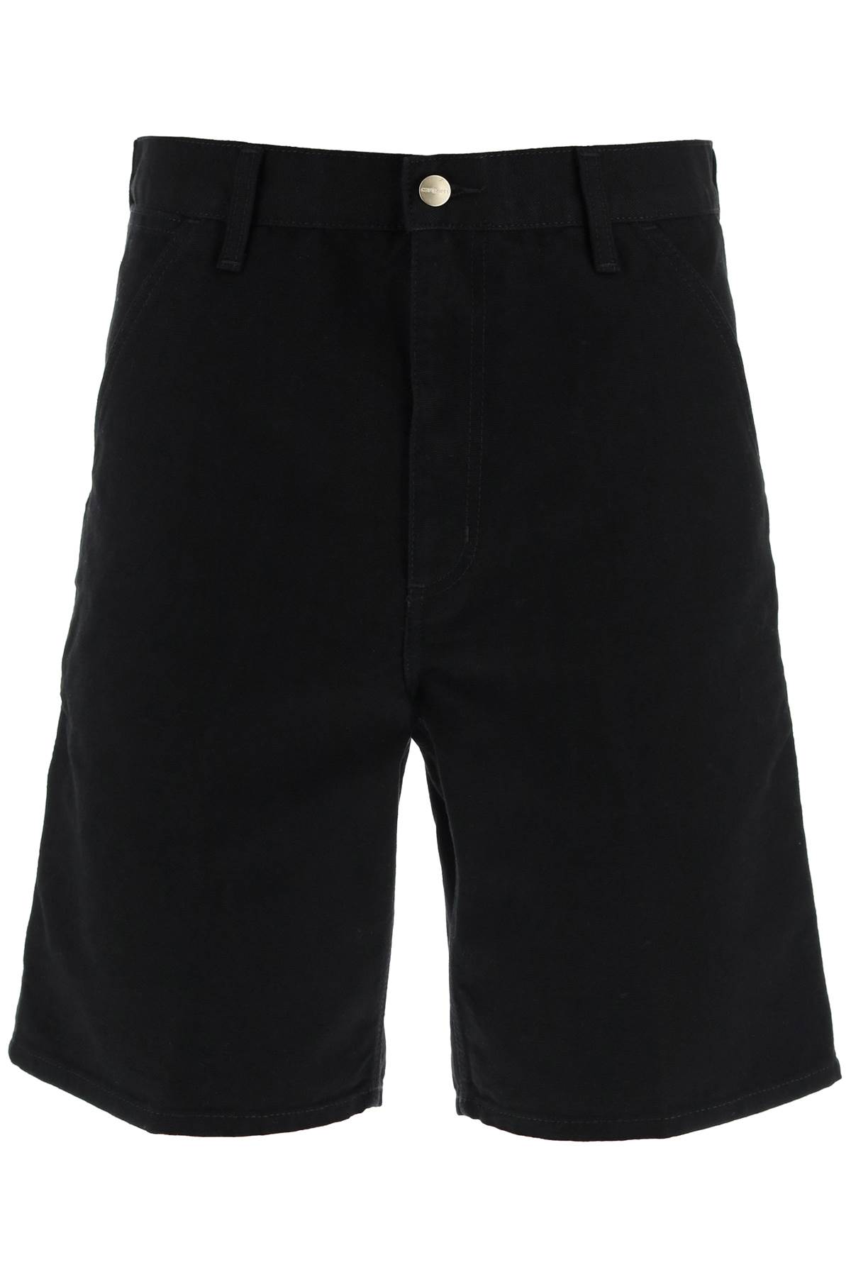 Carhartt Regular Waist Relaxed Fit Single Knee Shorts In Black