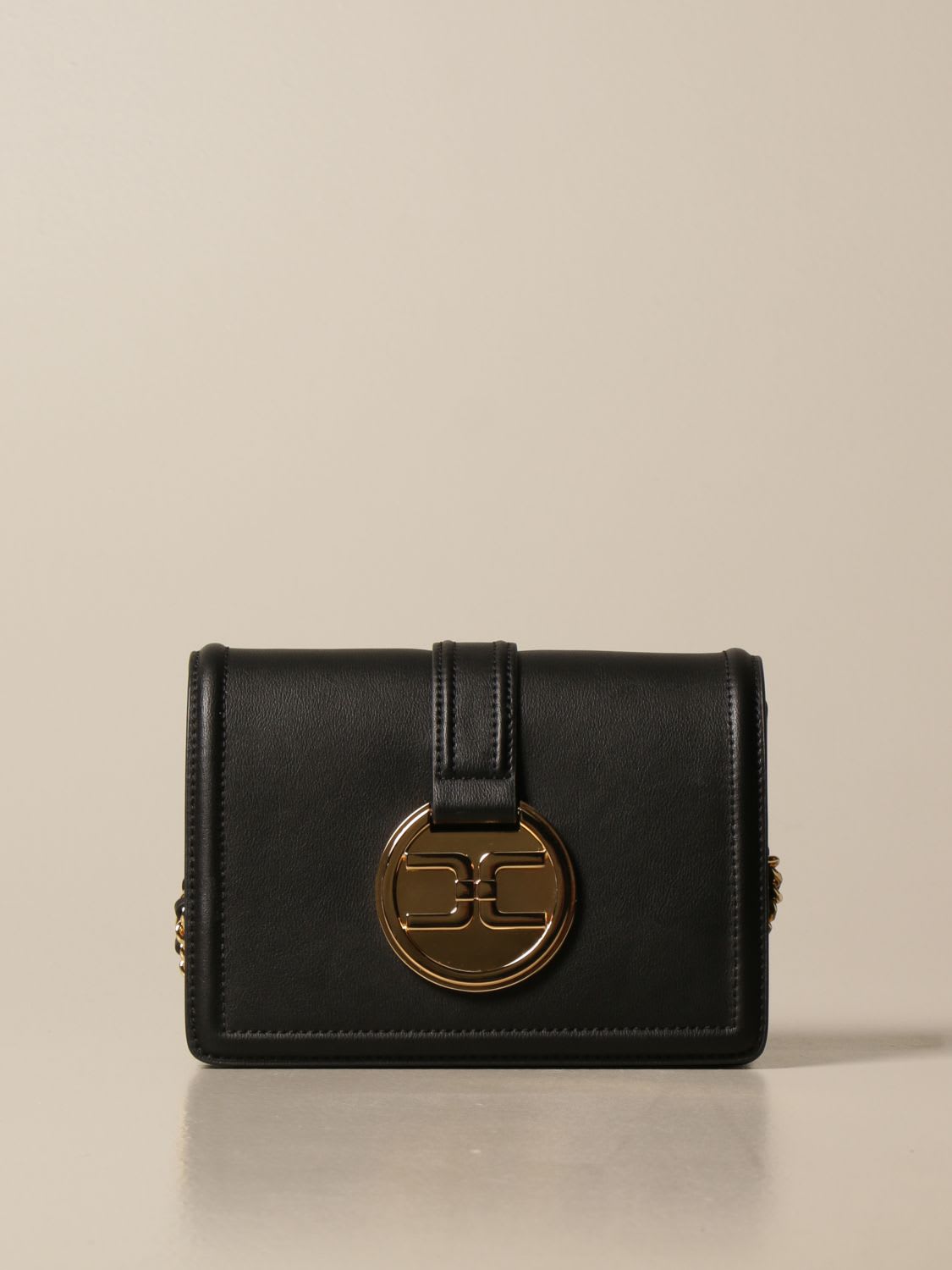 Elisabetta Franchi Crossbody Bags Elisabetta Franchi Bag In Synthetic Leather With Logo