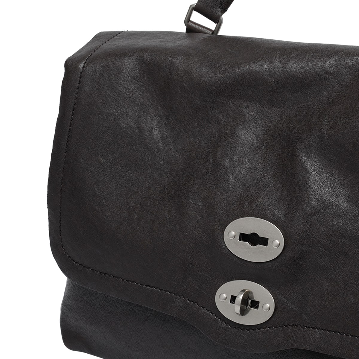 Zanellato Medium Postina Tabacco Handbag In Brown