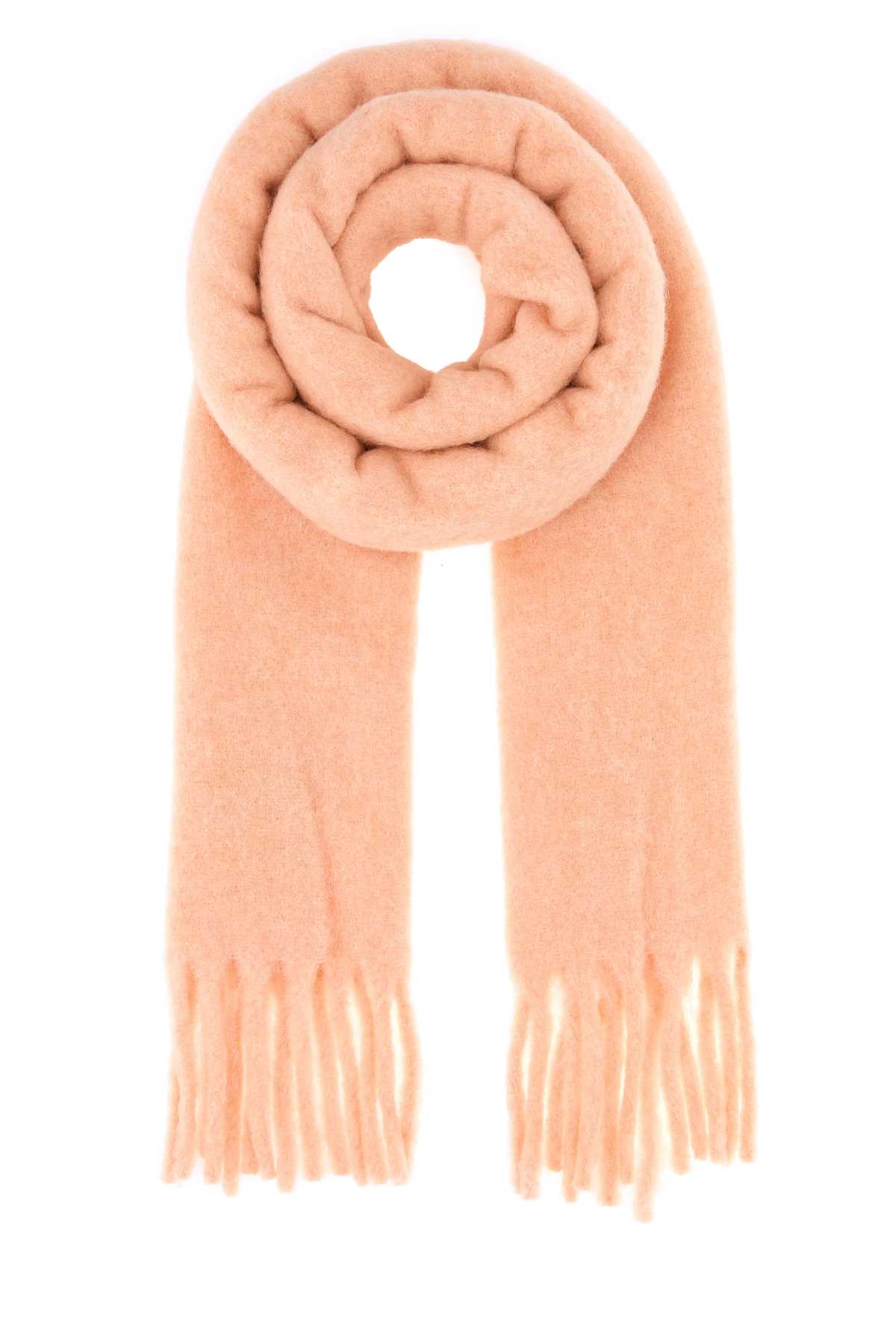 Ami Alexandre Mattiussi Ami Paris Men Alpaca Blend Scarf In Neutral