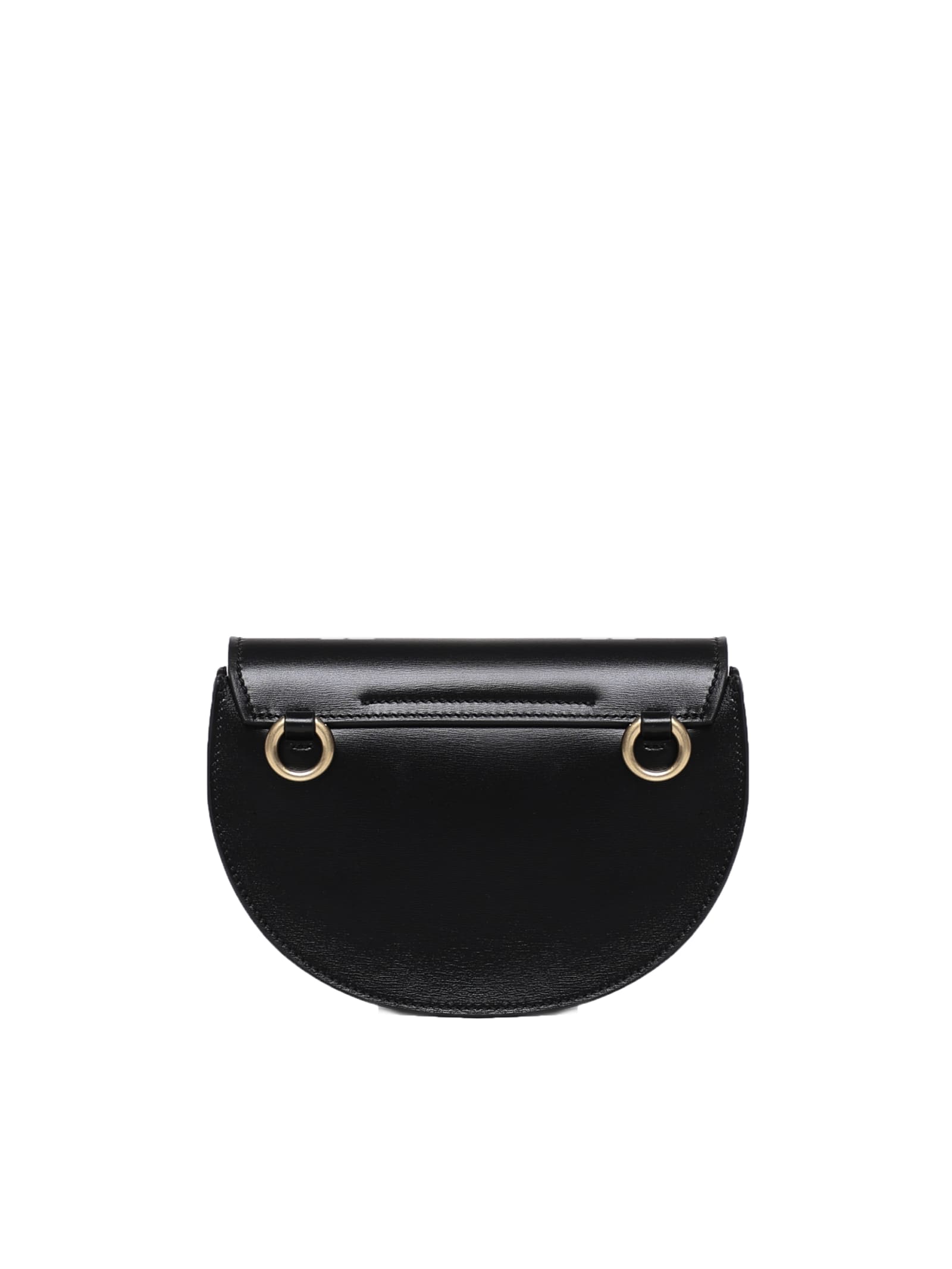 Marcie Mini Flap Bag Black Size Onesize 100% Calf-skin Leather