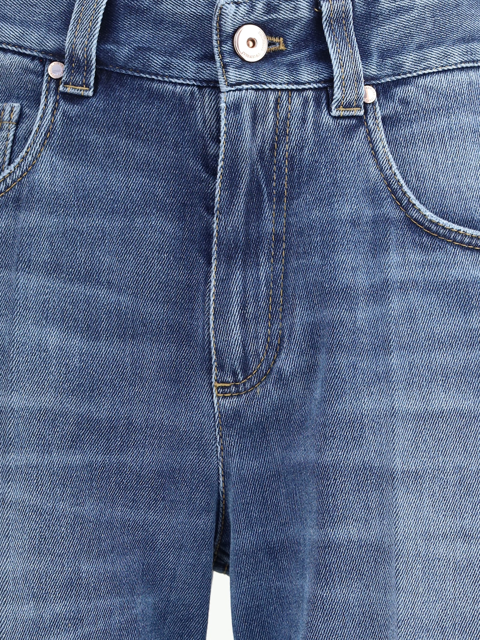 Brunello Cucinelli Women Contemporary Loose Jeans With Monile In Blue