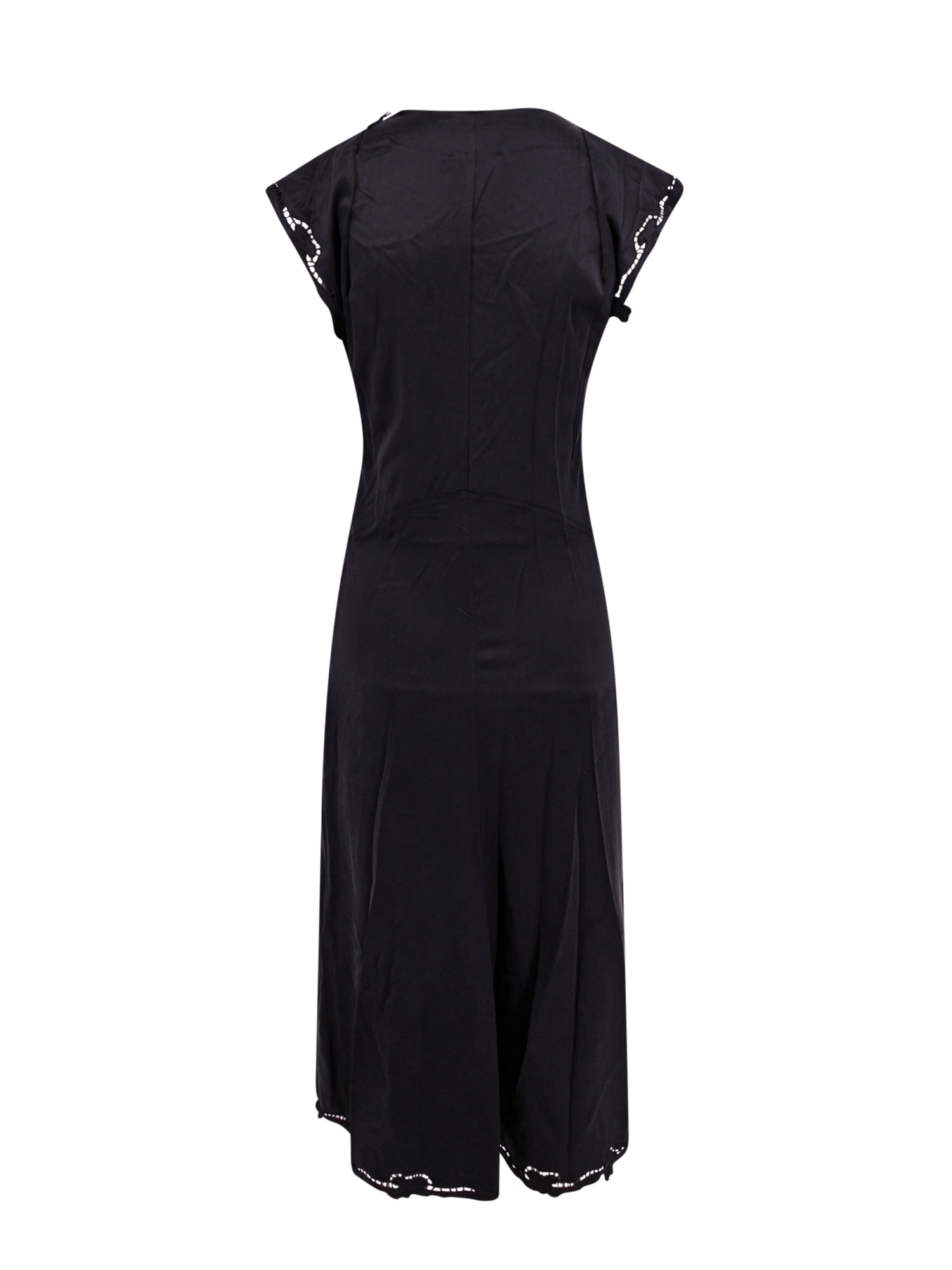 Shop Isabel Marant Jordina Dress In Black