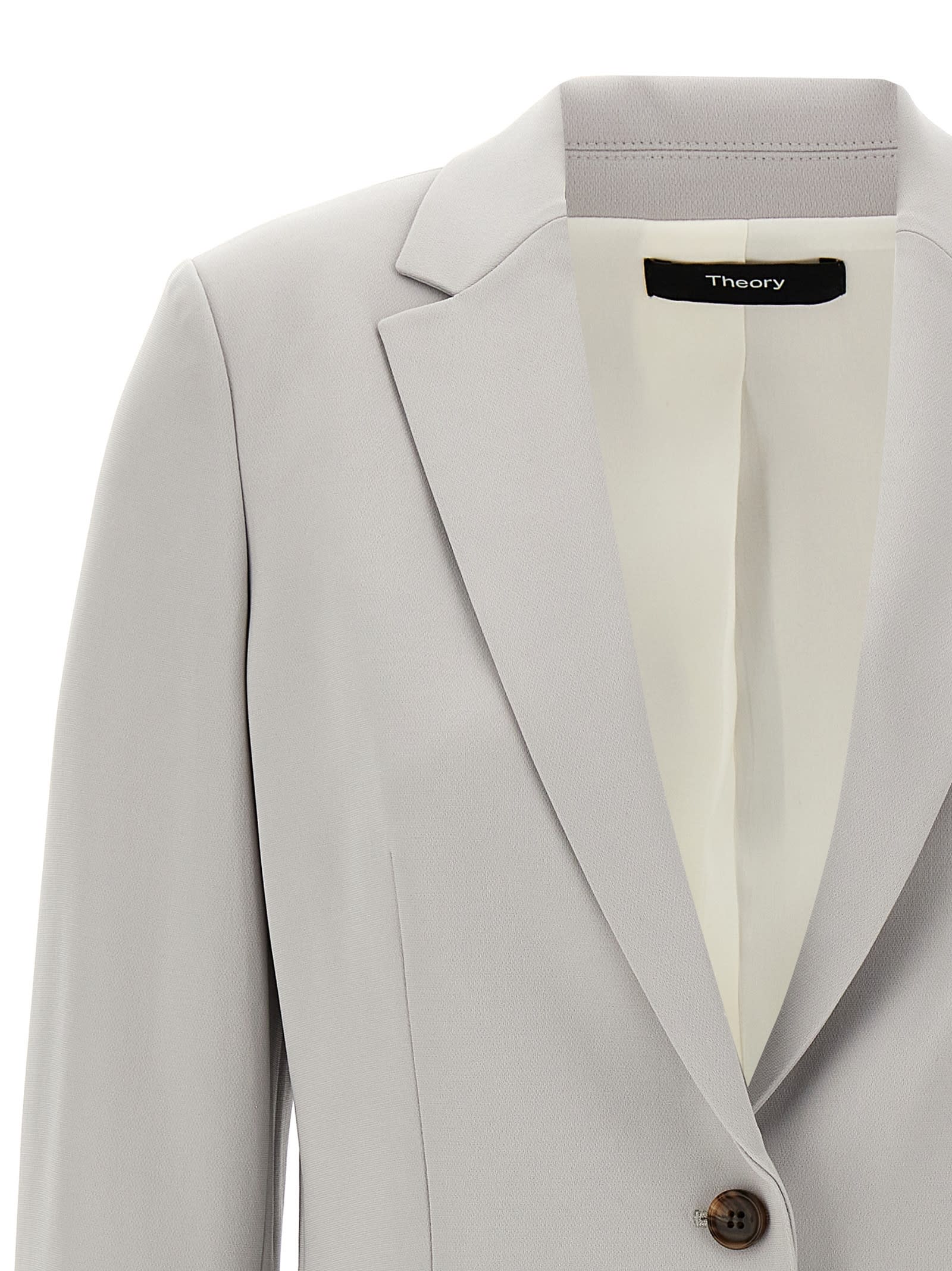 Shop Theory Blazer Staple In Gray
