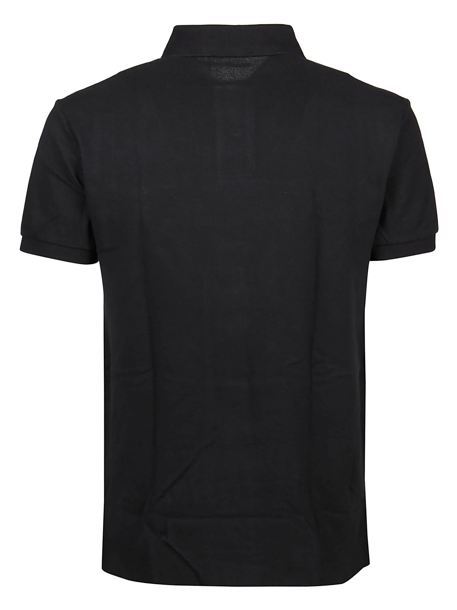 Shop Polo Ralph Lauren Short Sleeve Polo Shirt In Polo Black