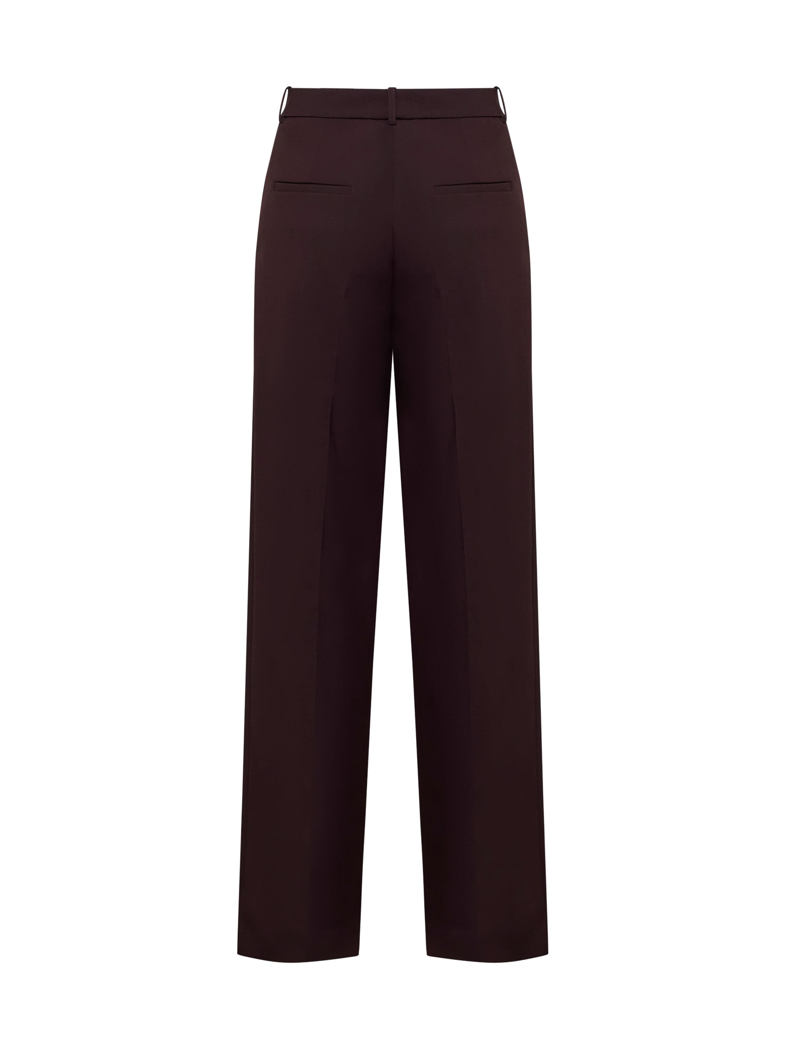 Shop Alysi Pants In Barolo