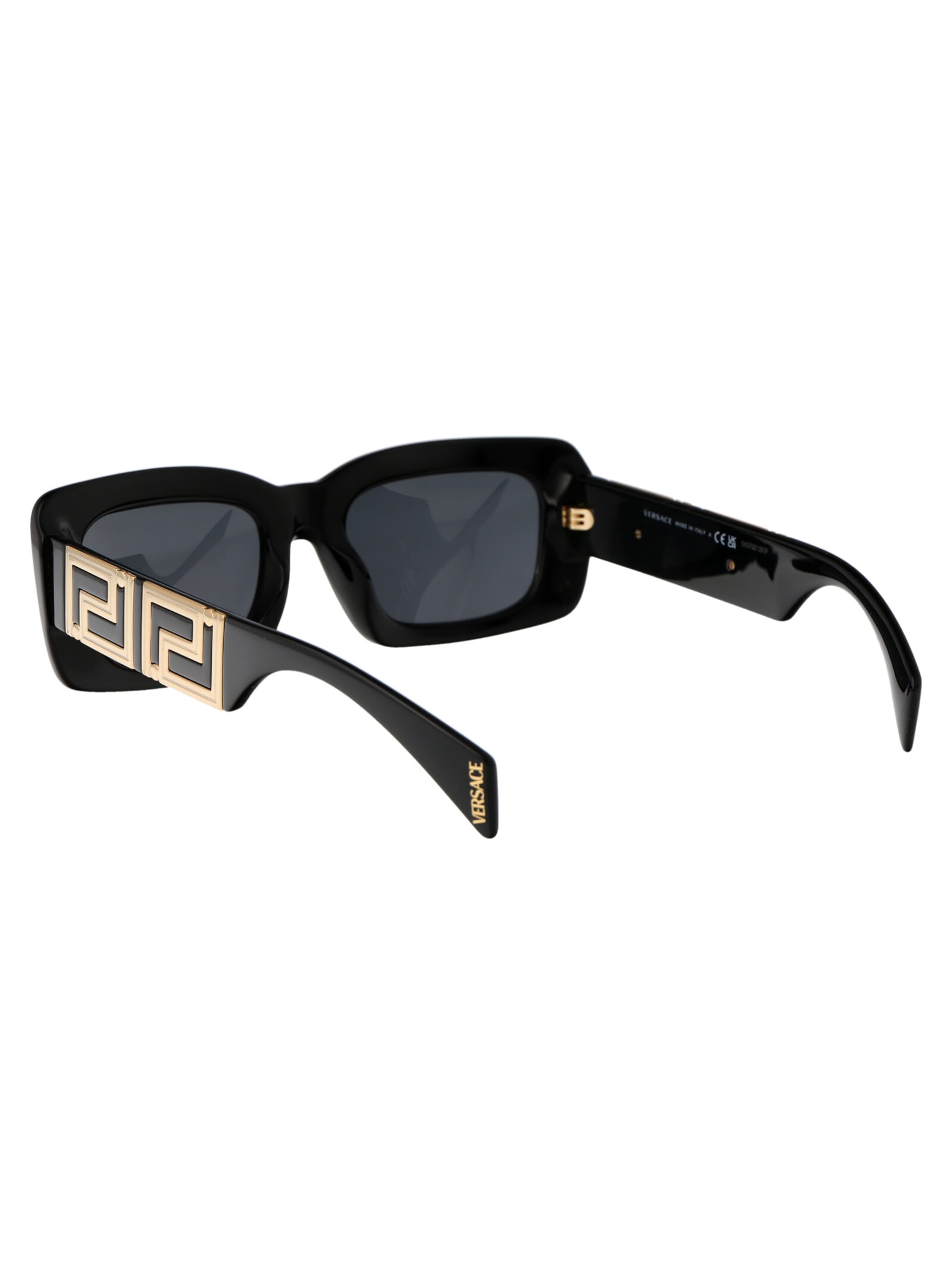 Shop Versace 0ve4444u Sunglasses In Gb1/87 Black