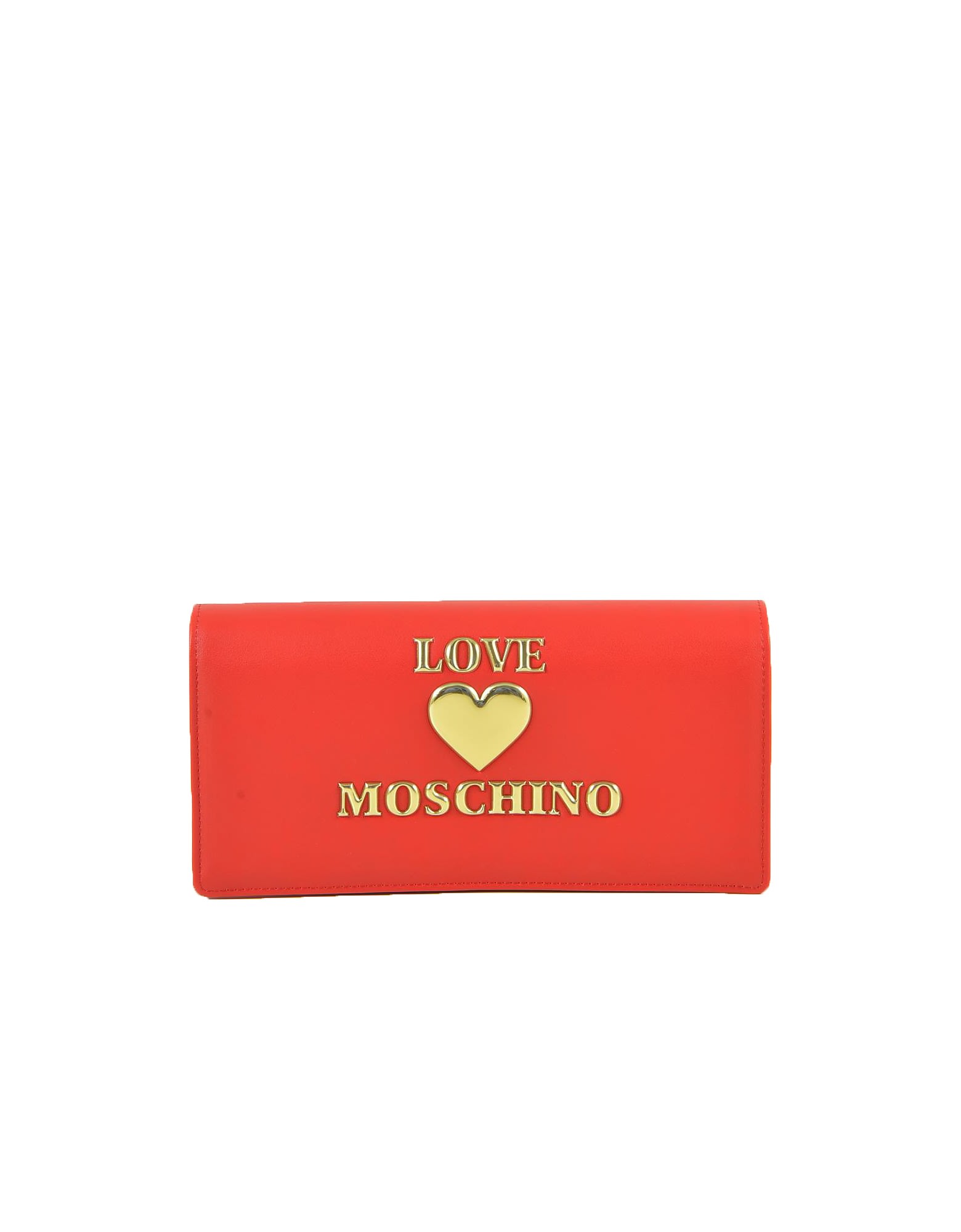 Love Moschino Womens Red Wallet