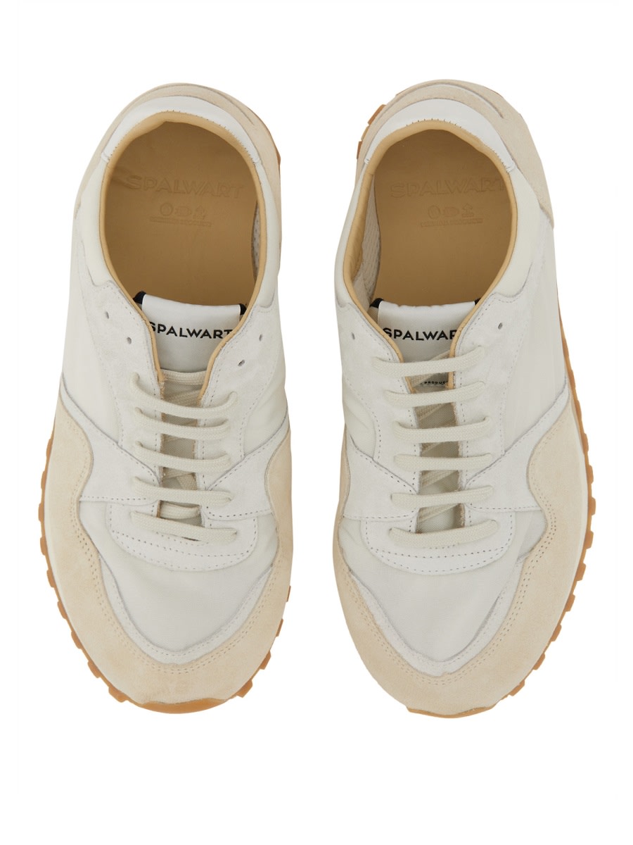 Shop Spalwart Marathon Trail Sneaker In Ivory