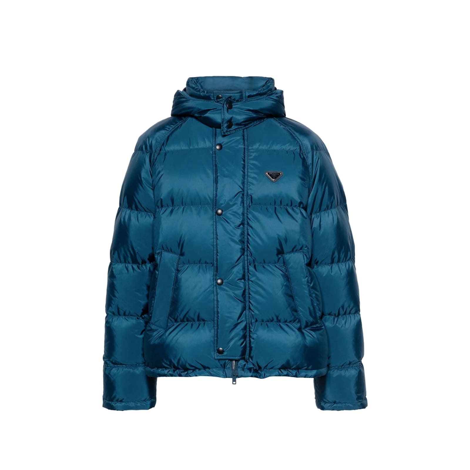 Prada Triangle-logo Puffer Jacket