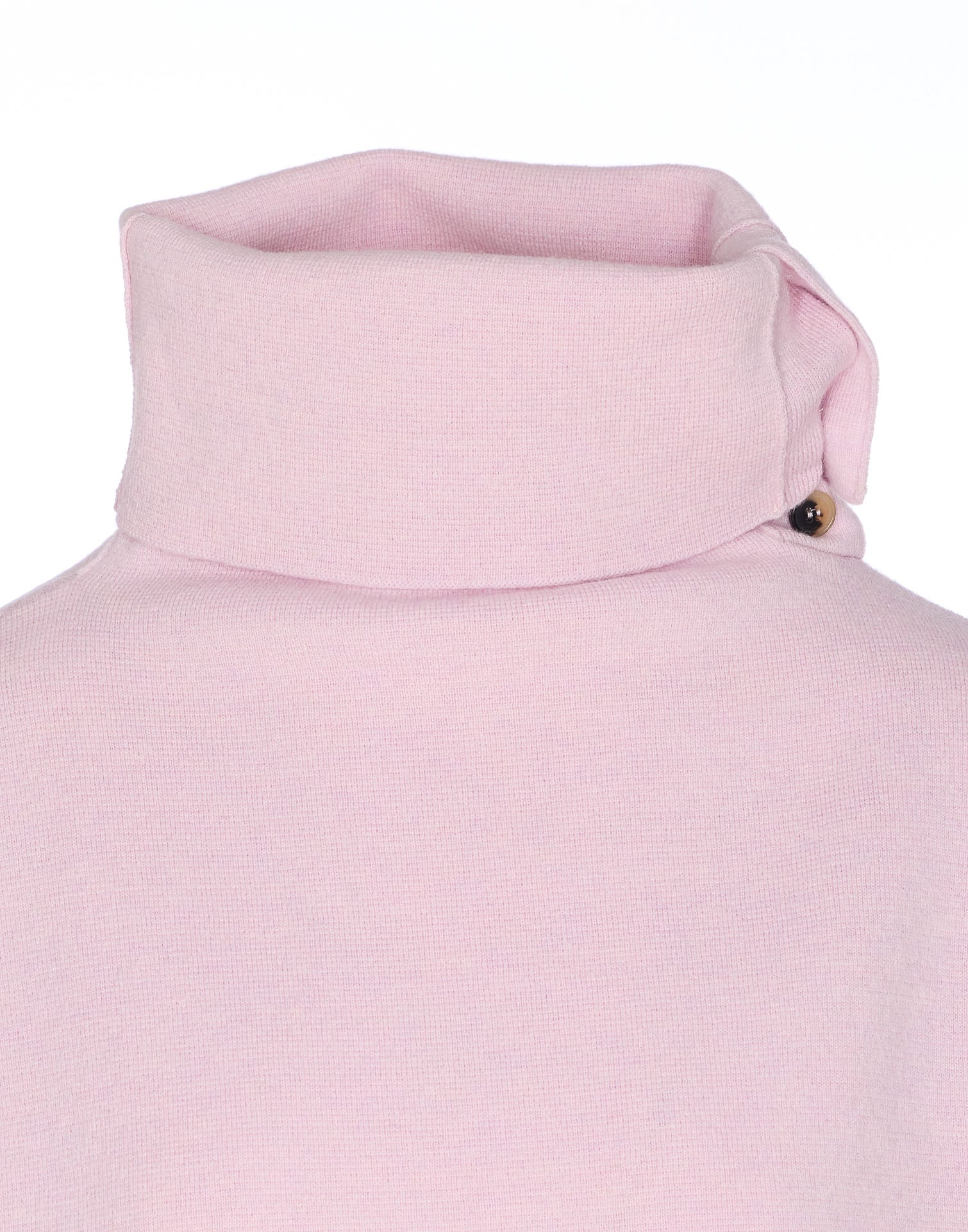 Haikure Cozy High Neck Long Sleeve Knitwear In Pink
