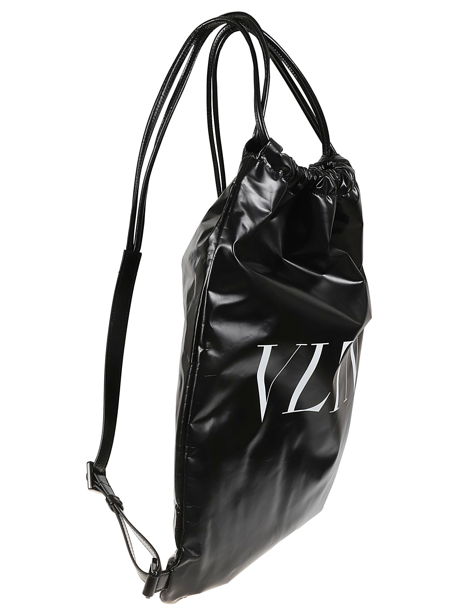 Valentino Vltn Soft Backpack In Black
