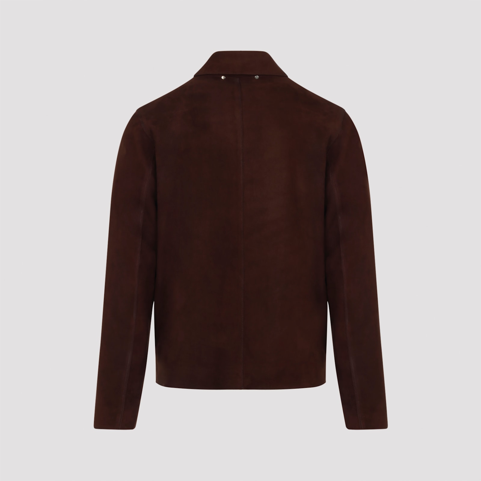 PAUL SMITH BROWN SUEDE BLOUSON JACKET