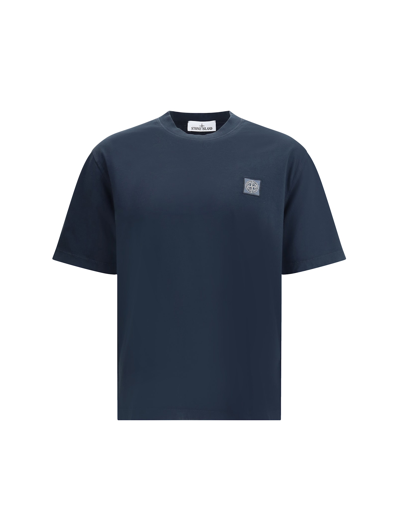 T-shirt With Logo Patch