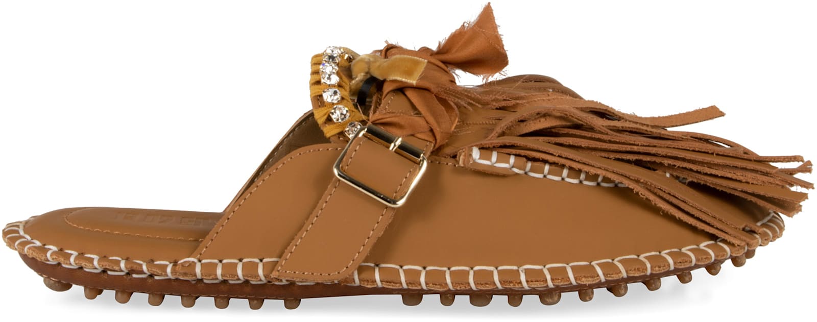 13 09 Sr Puli Leather Mules