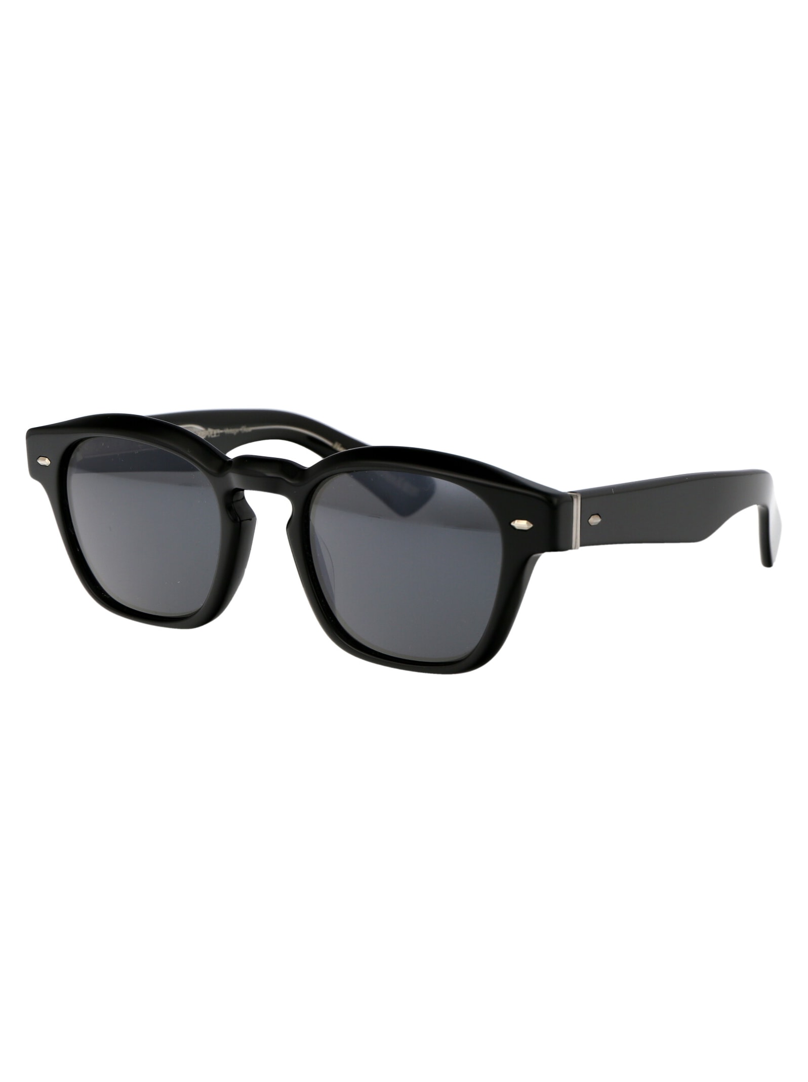 Shop Oliver Peoples Maysen Sunglasses In 1492r5 Black