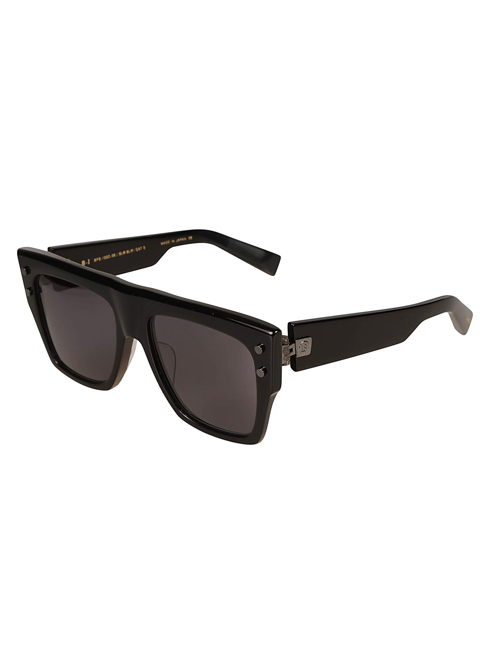 Shop Balmain B-i Sunglasses Sunglasses In Black