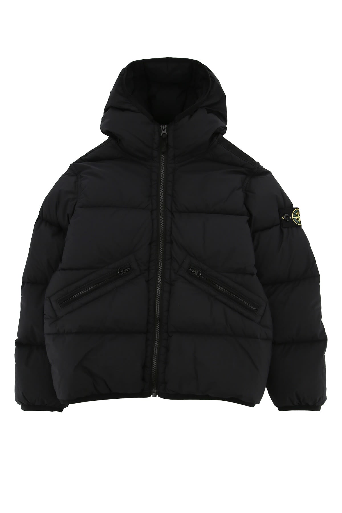 Stone Island Jacket  Junior Kids Color Black In Black