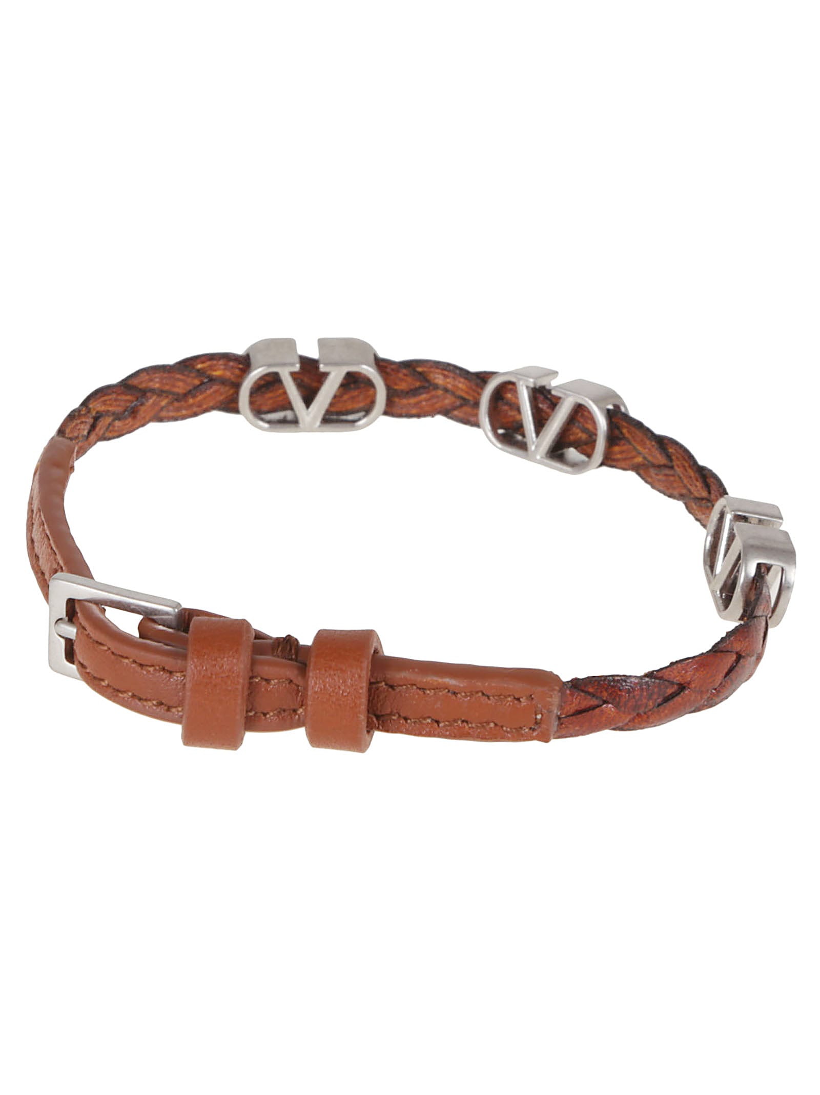 Leather Bracelet Vlogo Signature