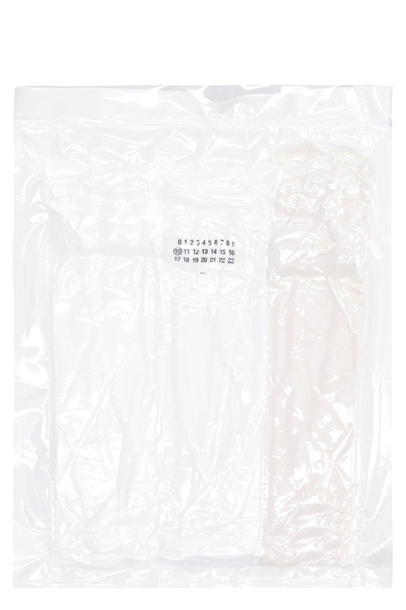 Click to view more detailed imagery on our partner's website Maison Margiela Set Of Three T-shirts In Multicolor