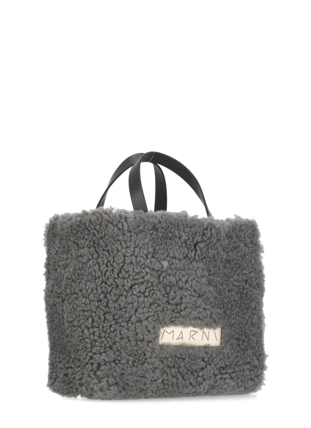 Marni Logoed Bag In Gray