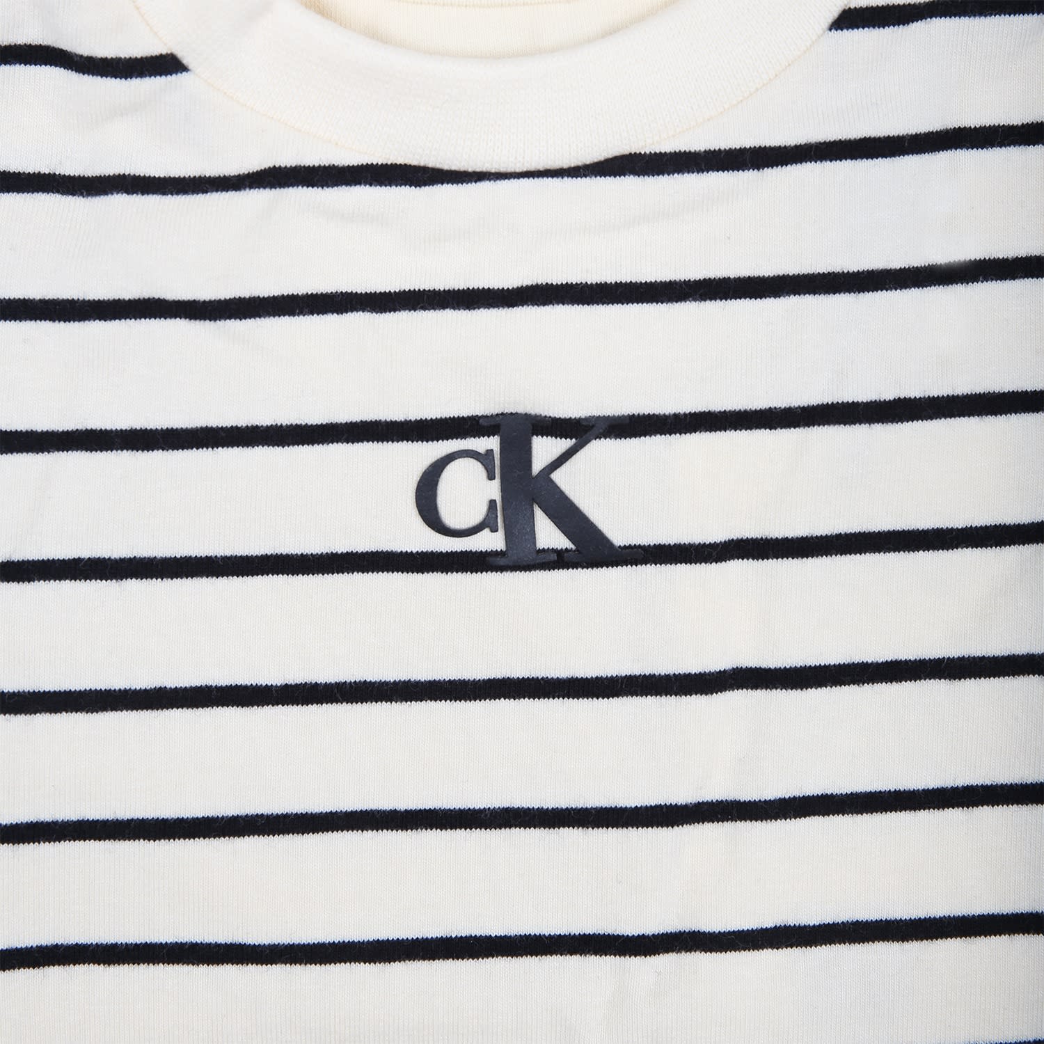 Shop Calvin Klein Multicolor T-shirt For Baby Kids With Logo