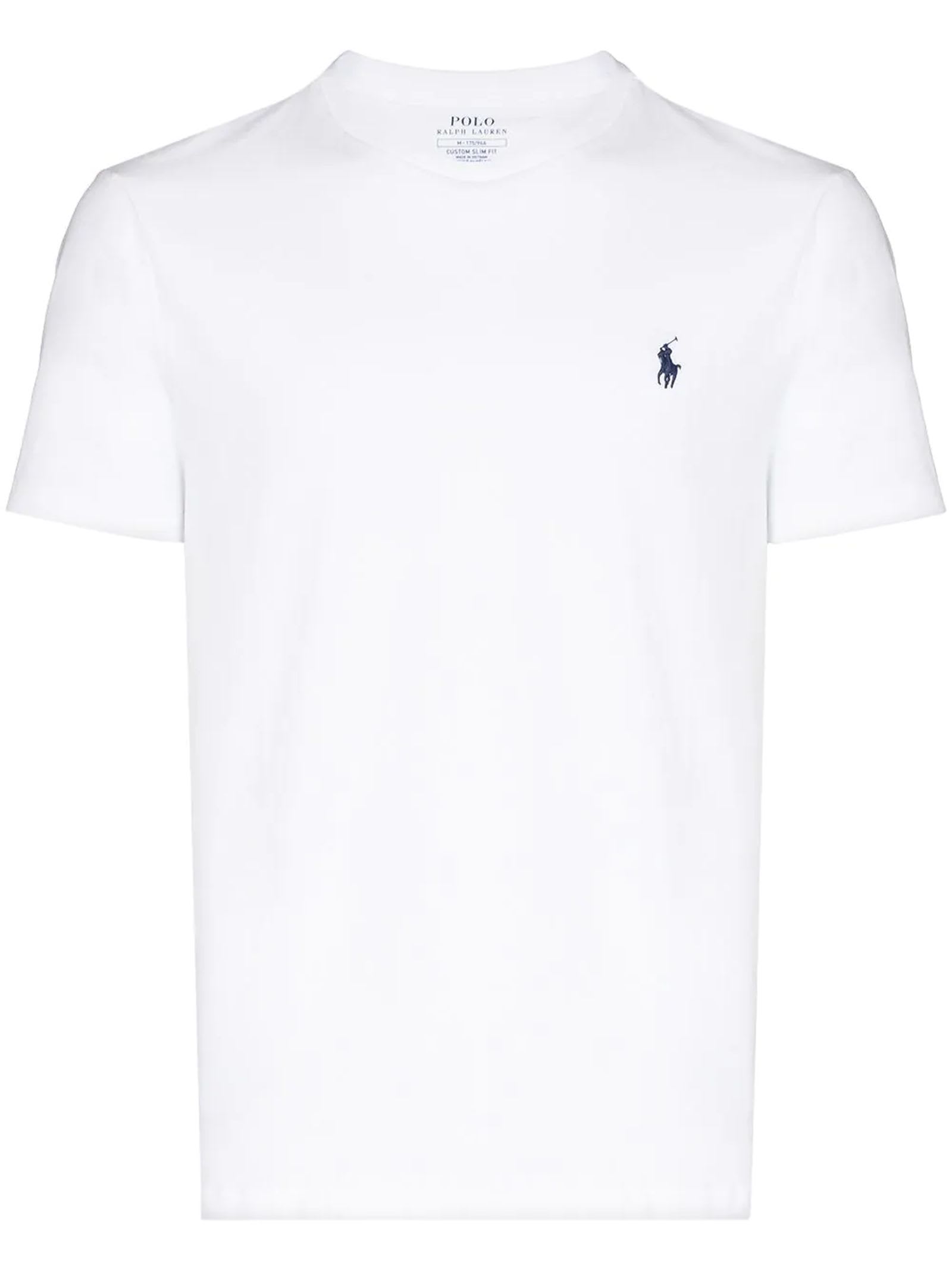 Ralph Lauren White Cotton T-shirt