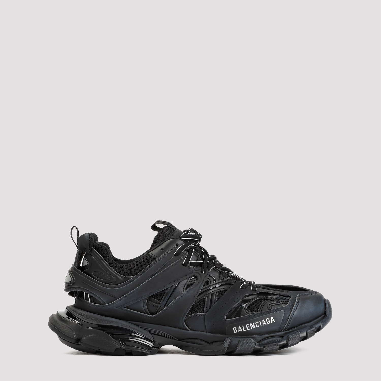 Balenciaga Track Clear Sole Low-top Sports Shoes Black