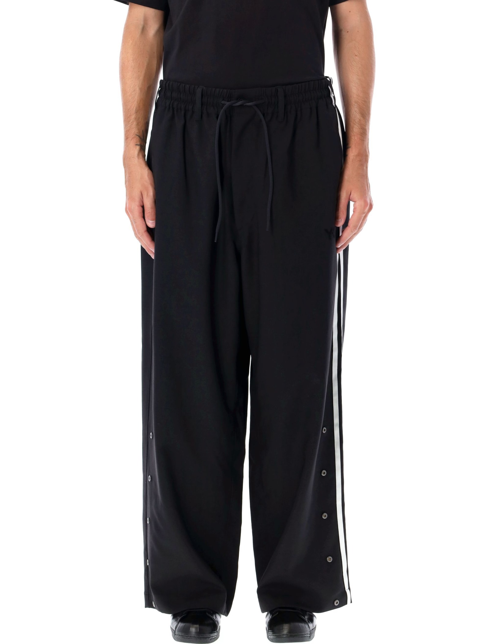 Shop Y-3 3 Stripes Track Pant In Black