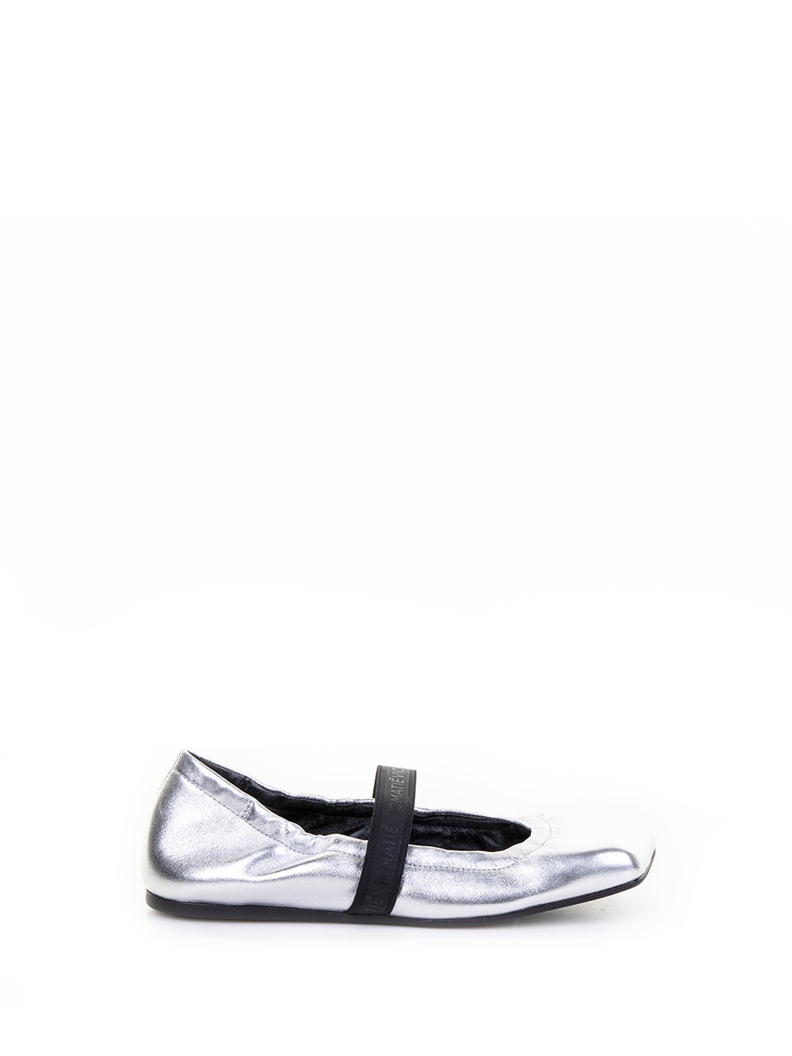 Vic Matié Vic Matie Flat Shoes Silver