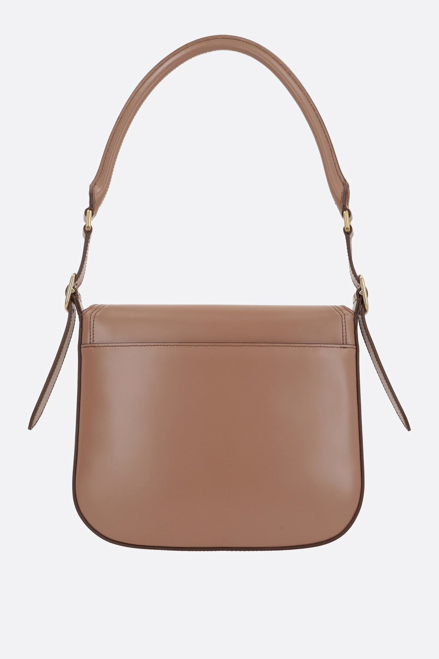 Shop Bally Beckett Shoulder Bag In Smooth Leather In Beige