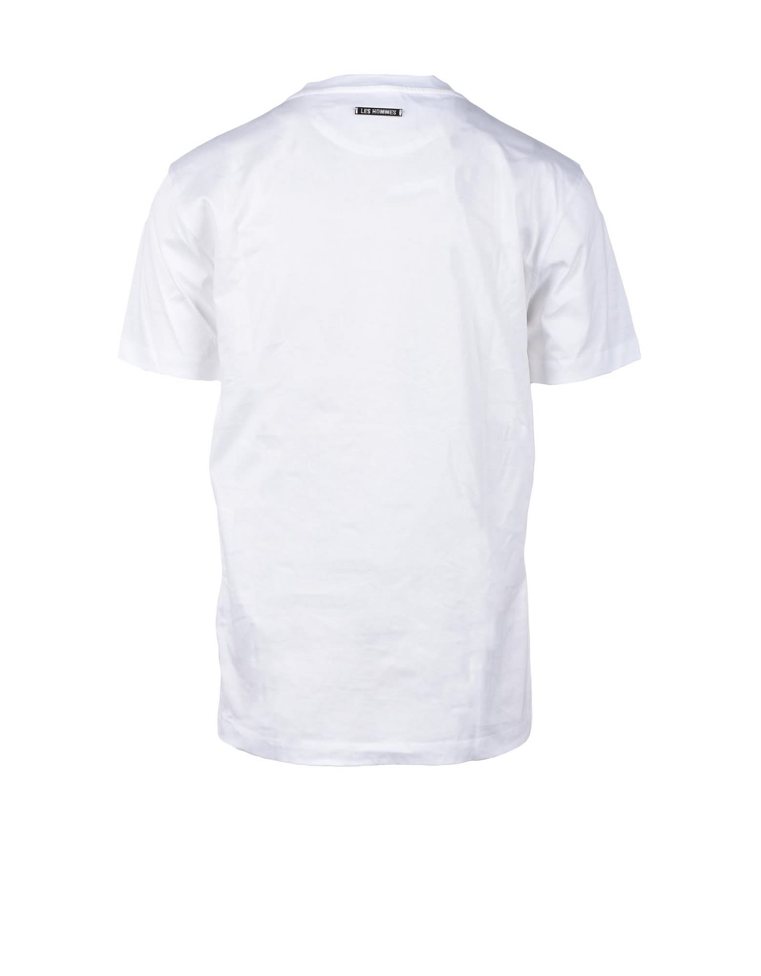 Les Hommes Mens White T-shirt