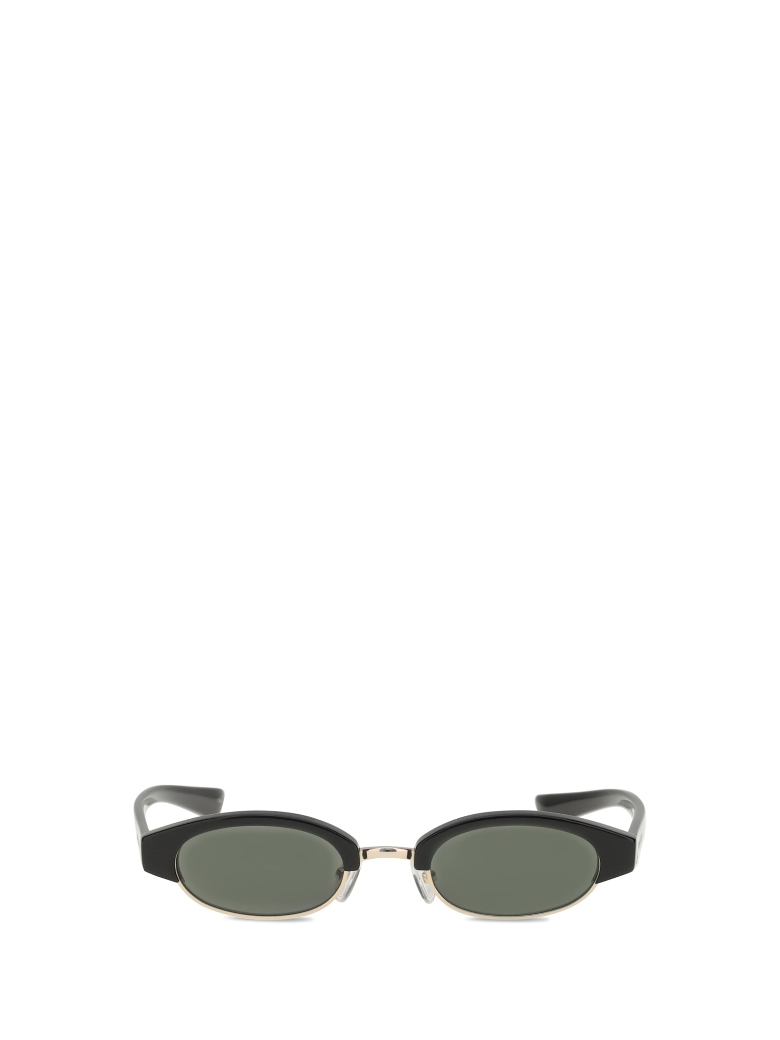 Alexander Mcqueen Women Ellipse Sunglasses In Green