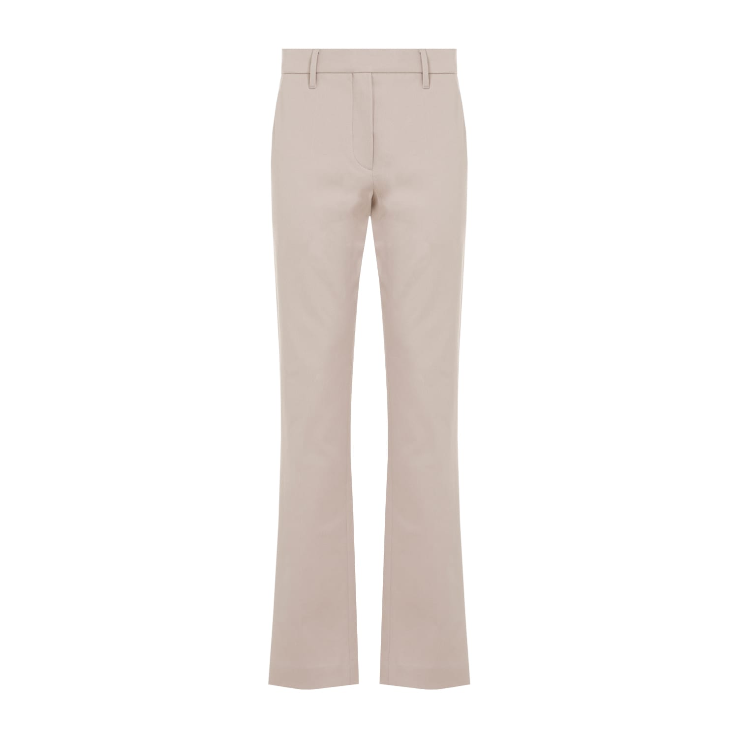 Shop Brunello Cucinelli Cotton Pants In Sabbia