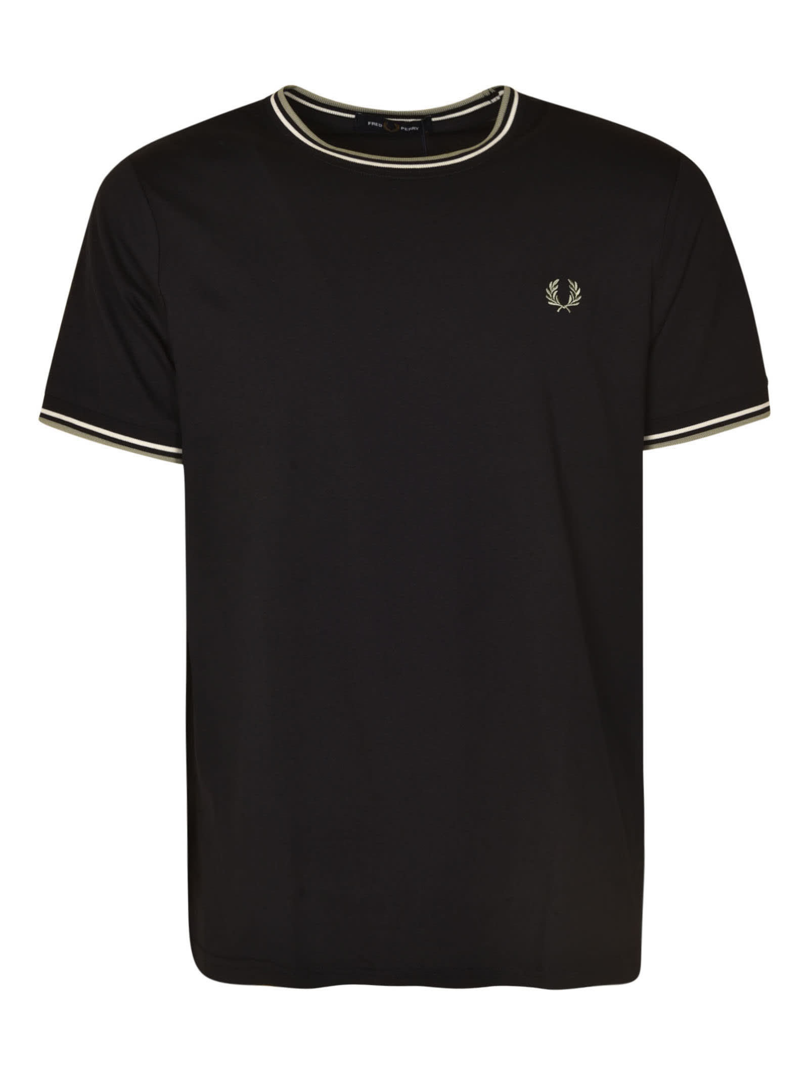 Fred Perry Round Neck Logo T-shirt