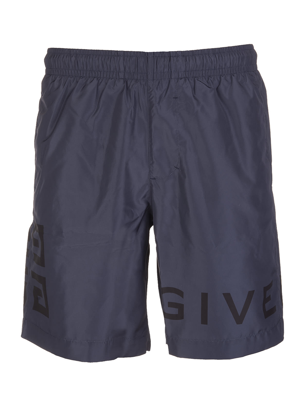 Givenchy 4g Long Blue Swim Shorts