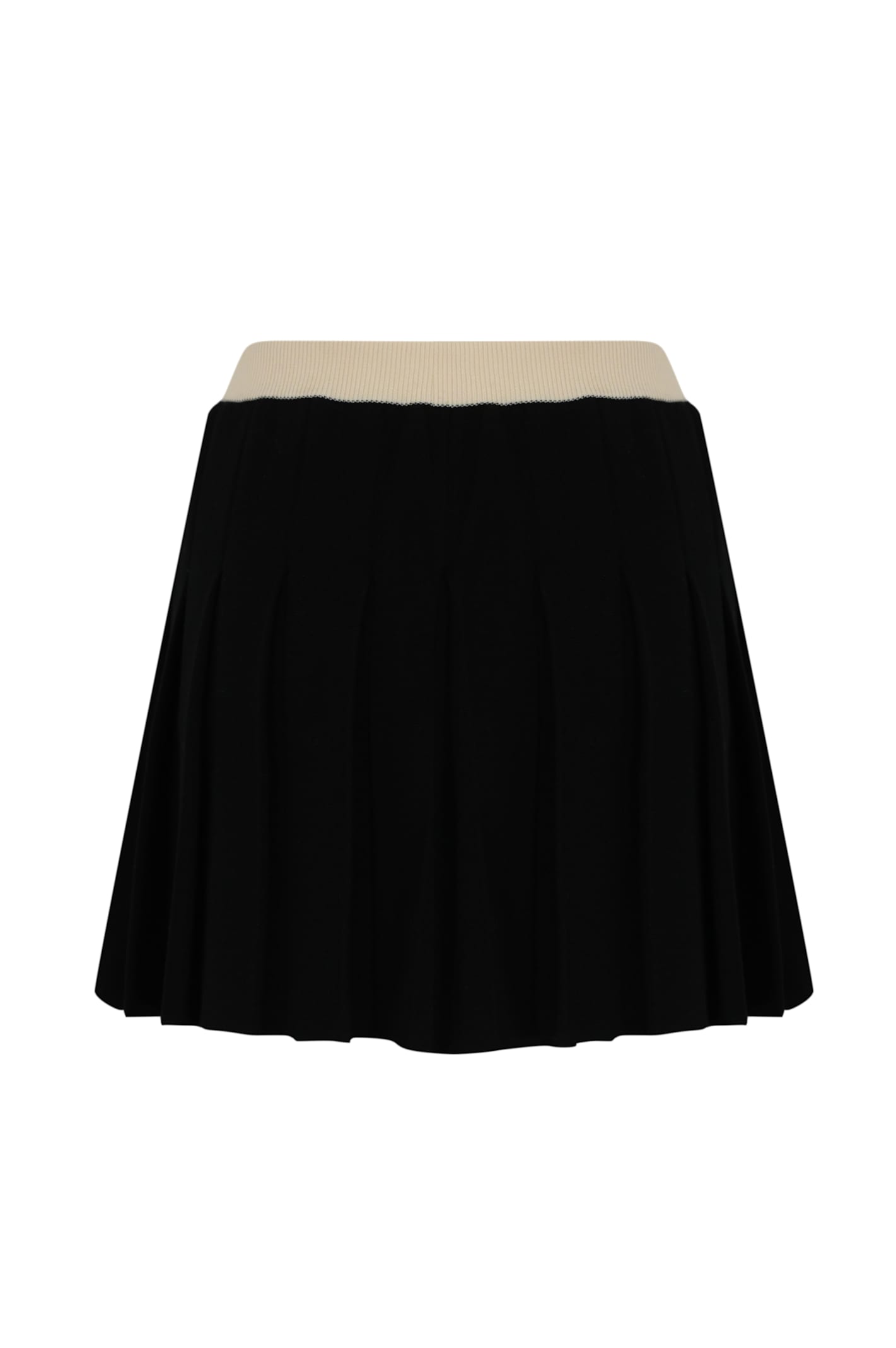 MAX MARA PLEATED SKIRT IN VISCOSE 