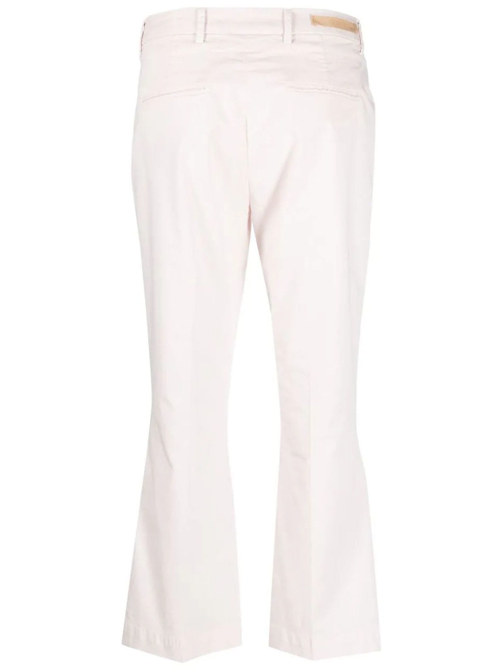 Shop Briglia 1949 Pink Stretch-cotton Trousers