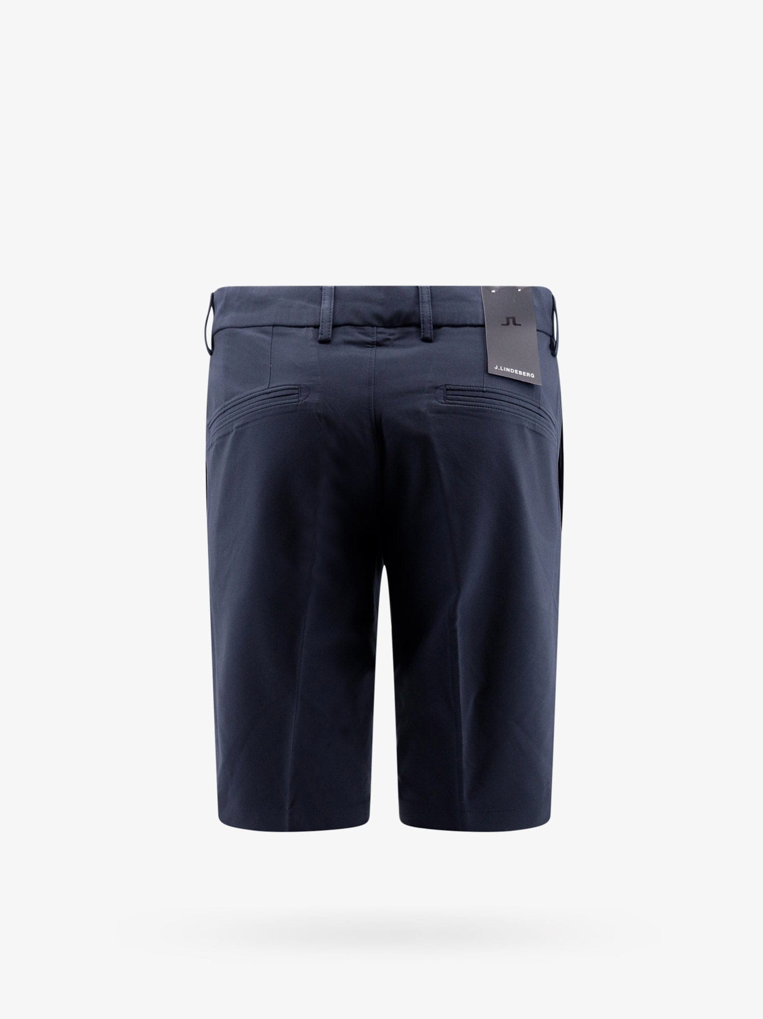 Shop J. Lindeberg Techncal Fabric Bermuda Shorts In Blue