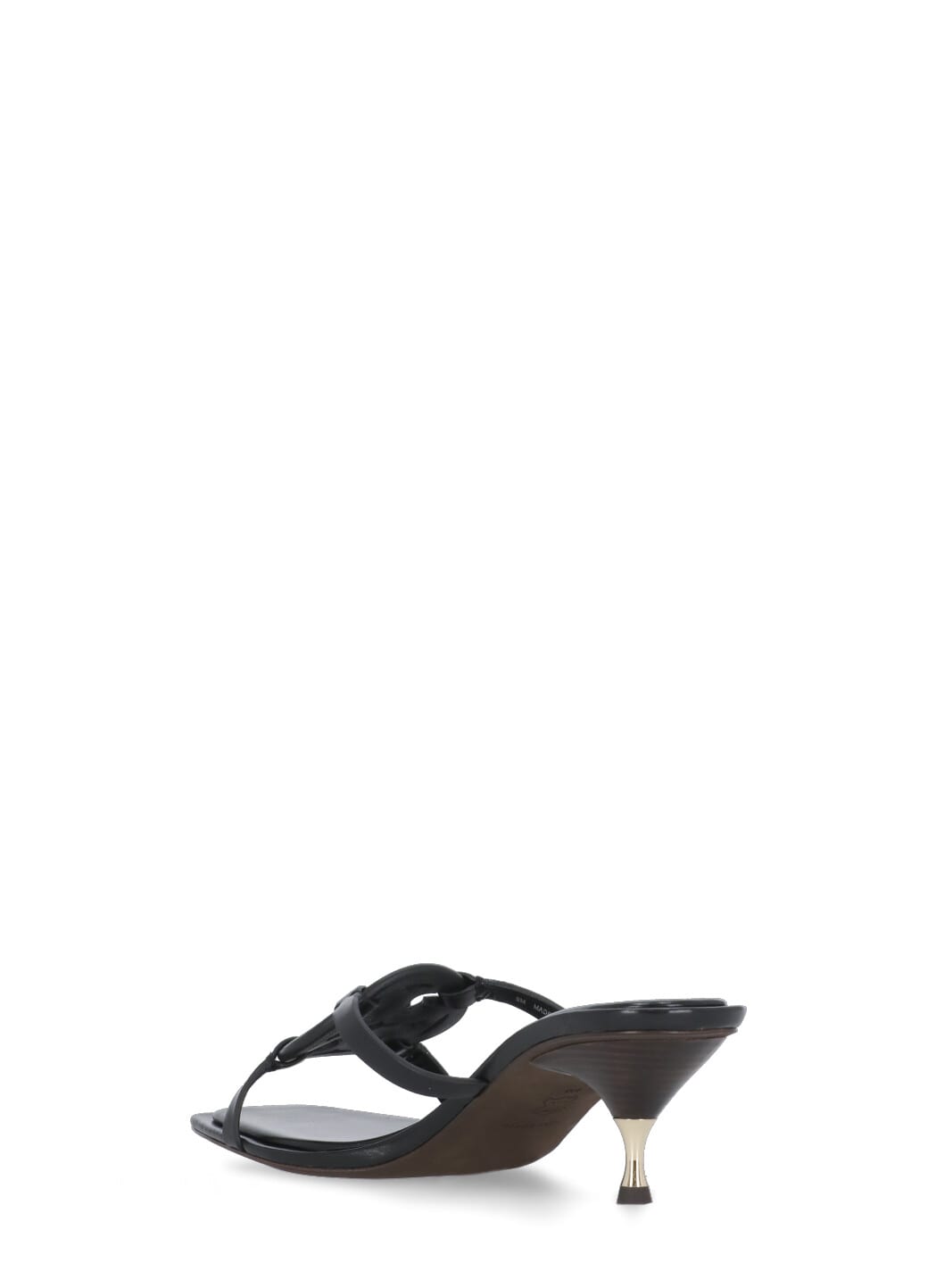 TORY BURCH MILLER GEO LEATHER MULES