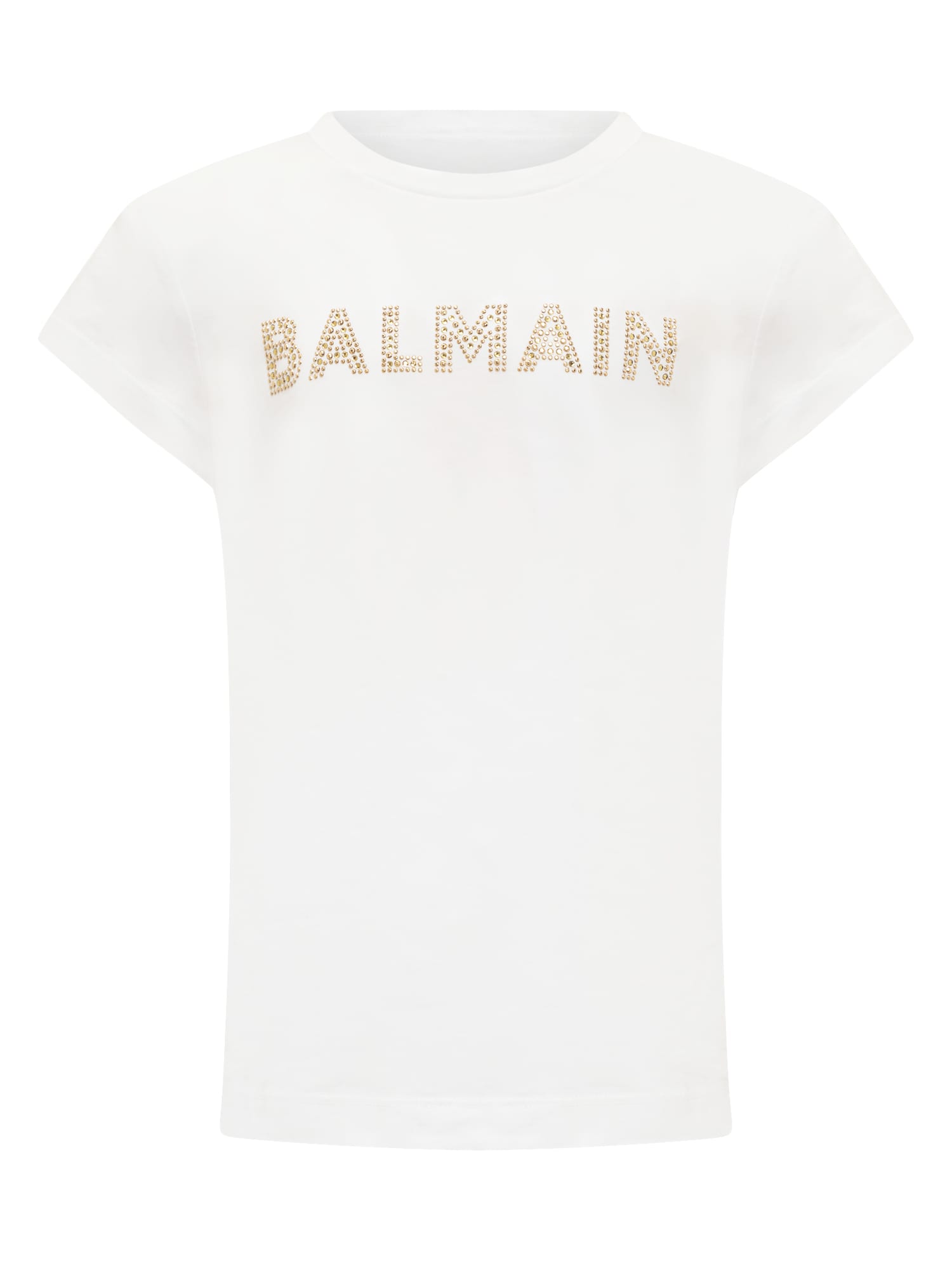 BALMAIN T-SHIRT WITH LOGO