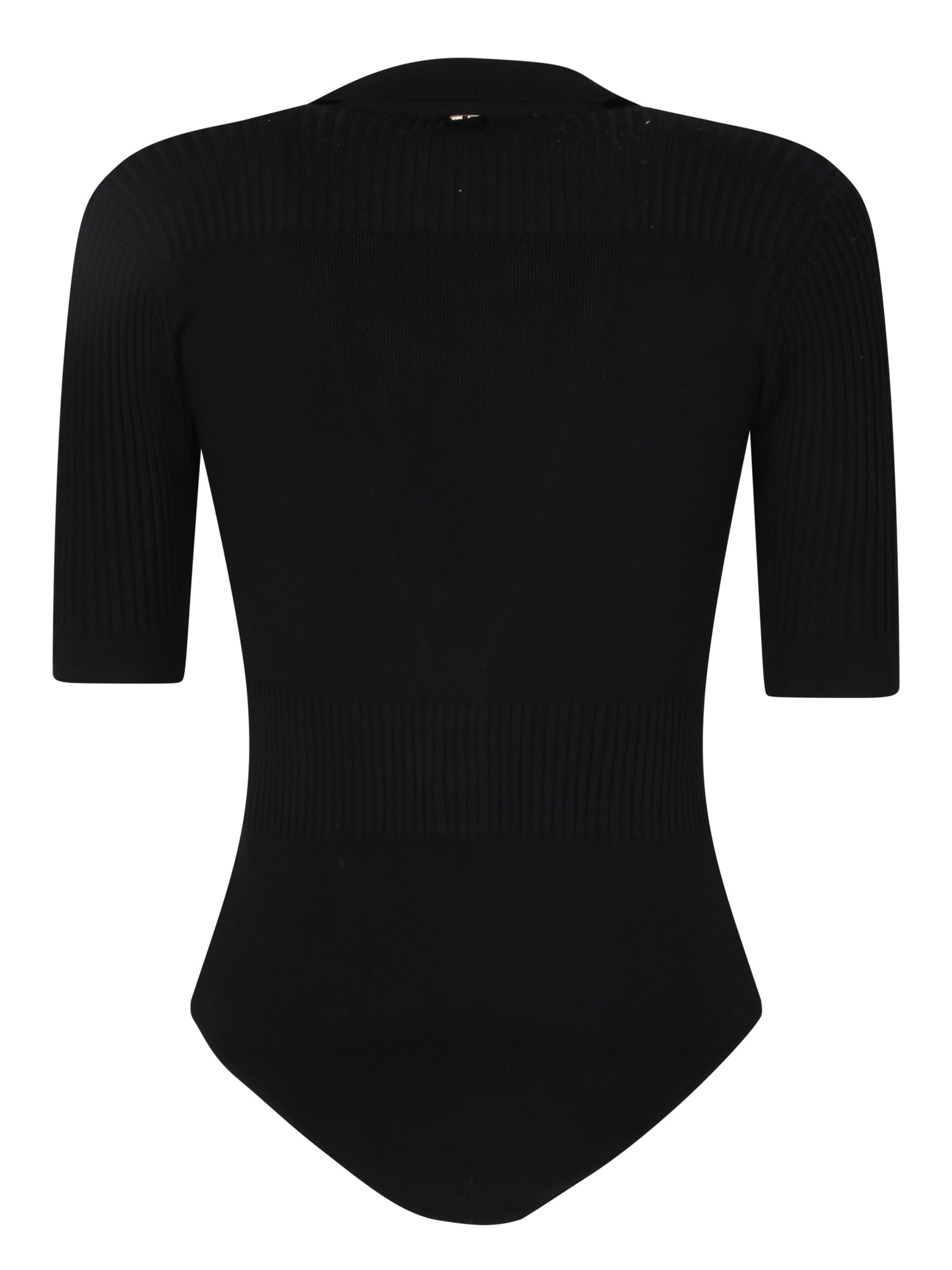 Shop Jacquemus Yauco Black Bodysuit