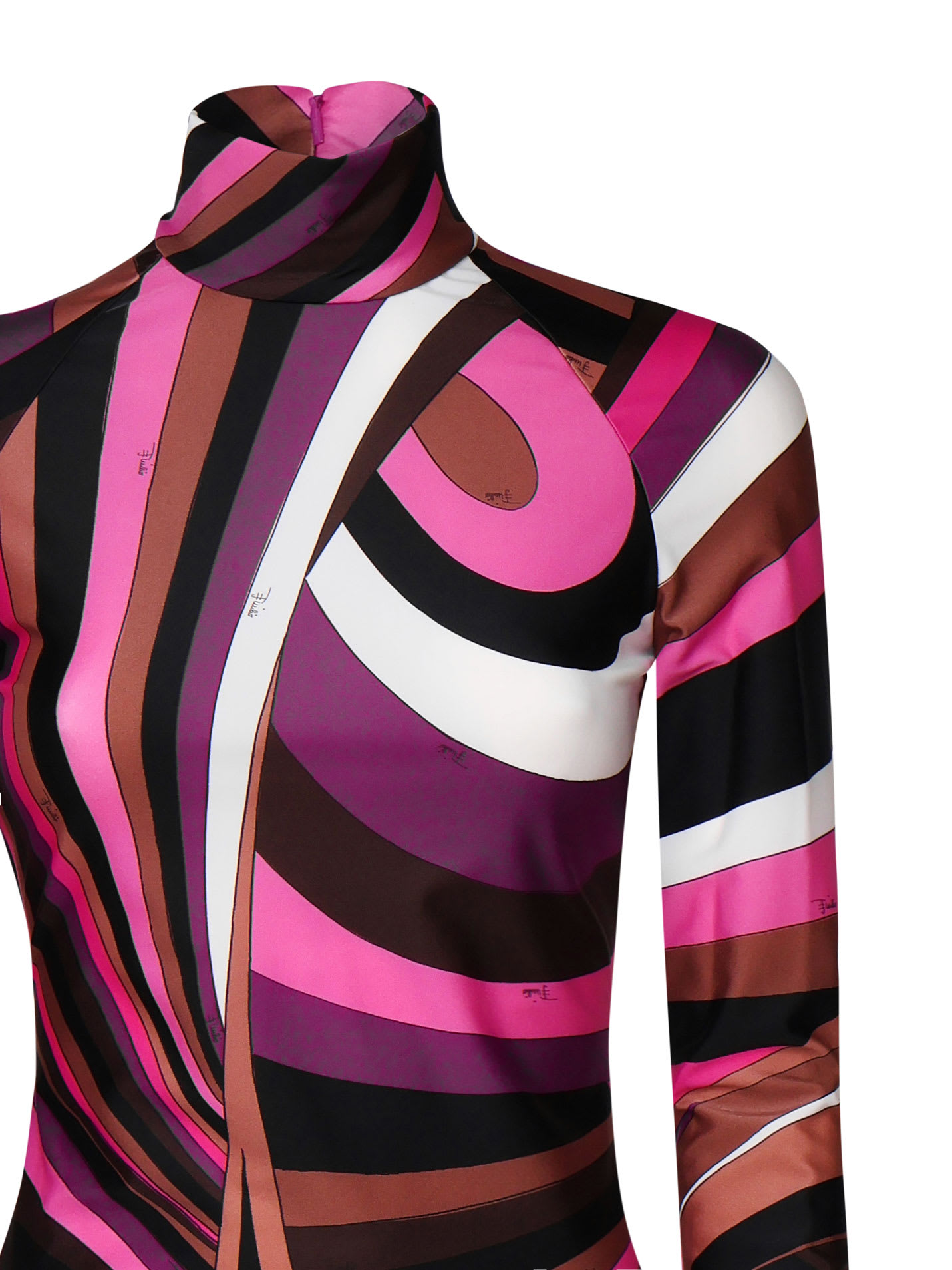 Shop Pucci Iride Knit In Multicolour