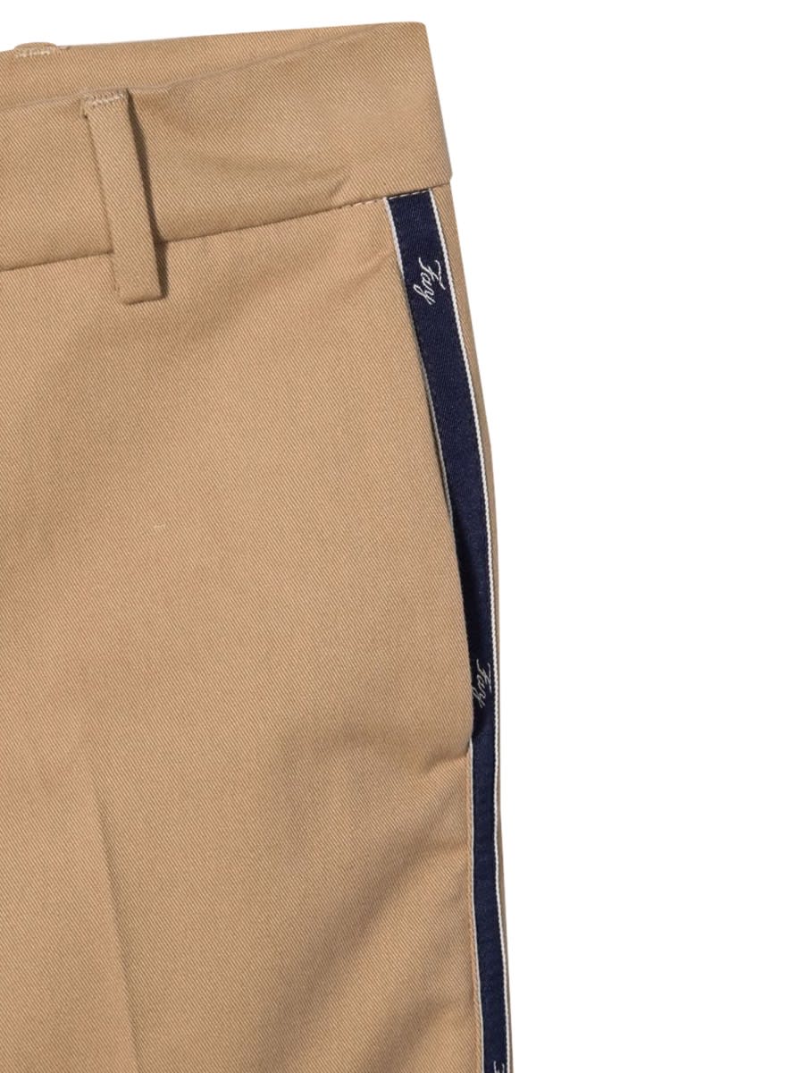 Shop Fay Chino Trouser In Brown