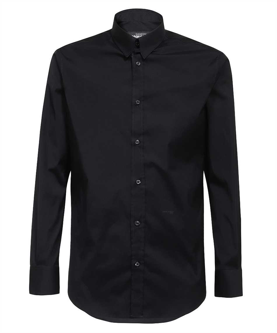 Shop Dsquared2 Cotton Shirt In Black